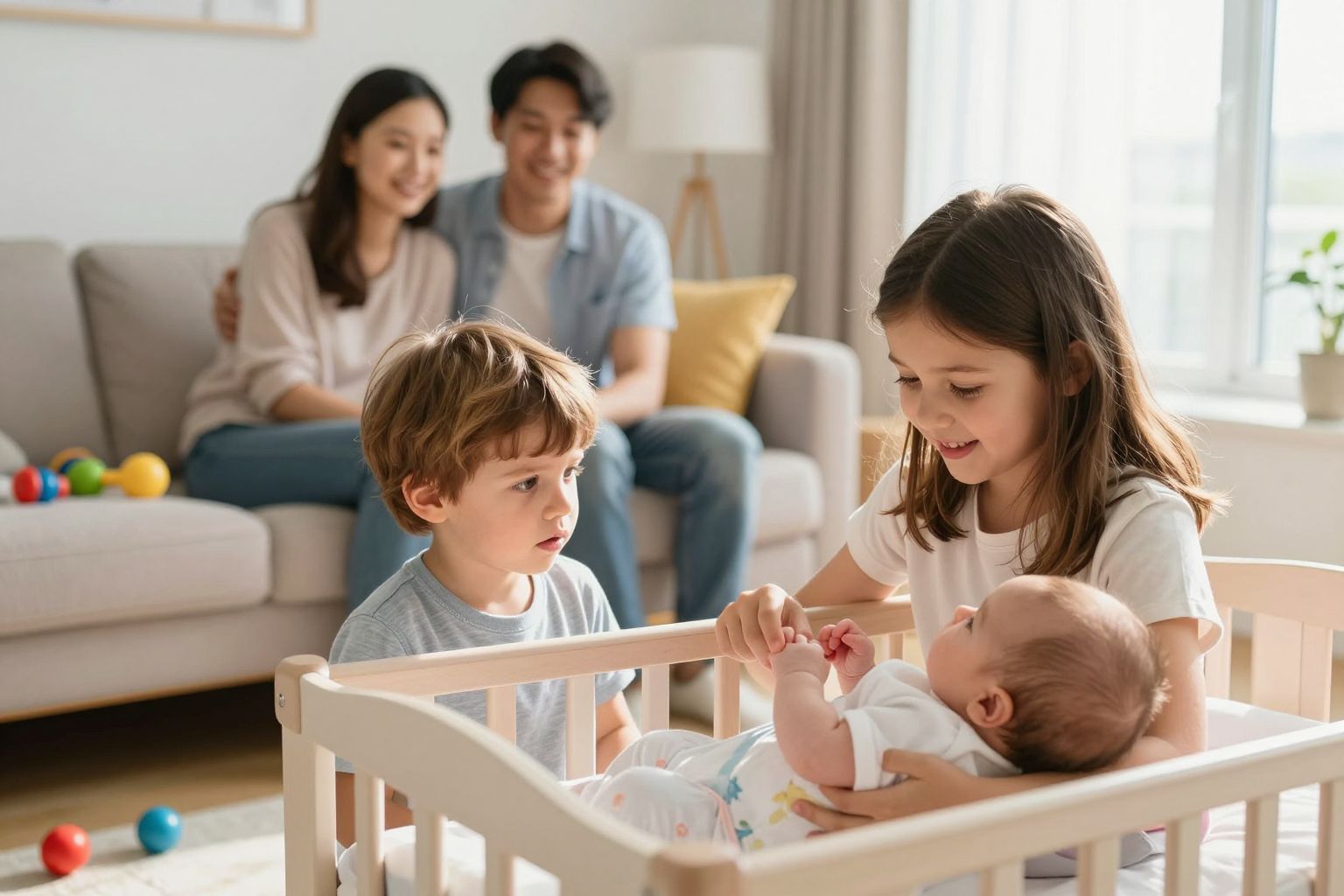 Az új testvér érkezése erősítheti a féltékenységet.