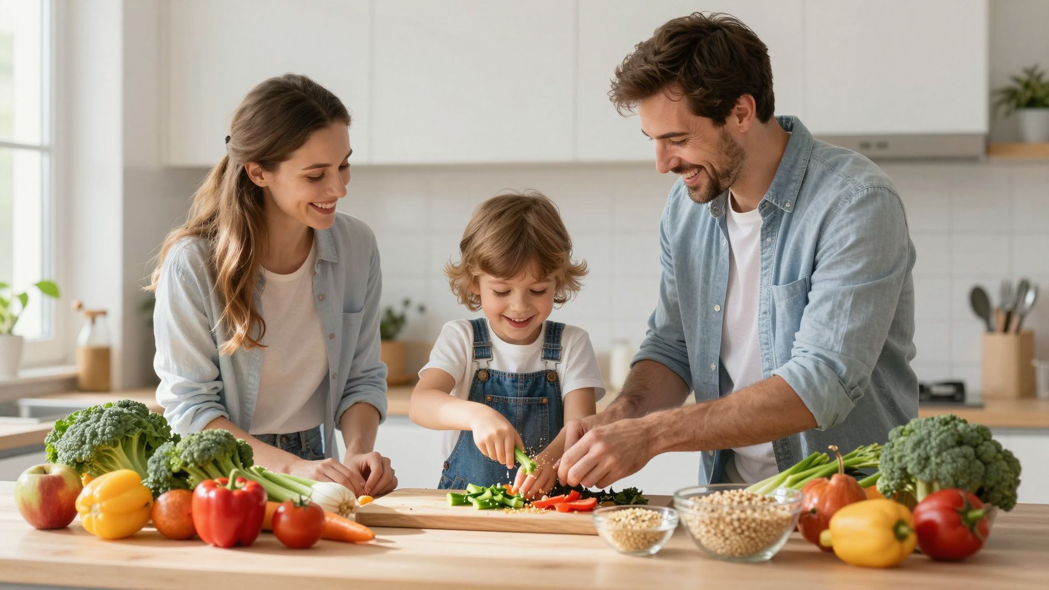 A változatos étrend elősegíti a gyerekek étvágyának növelését.