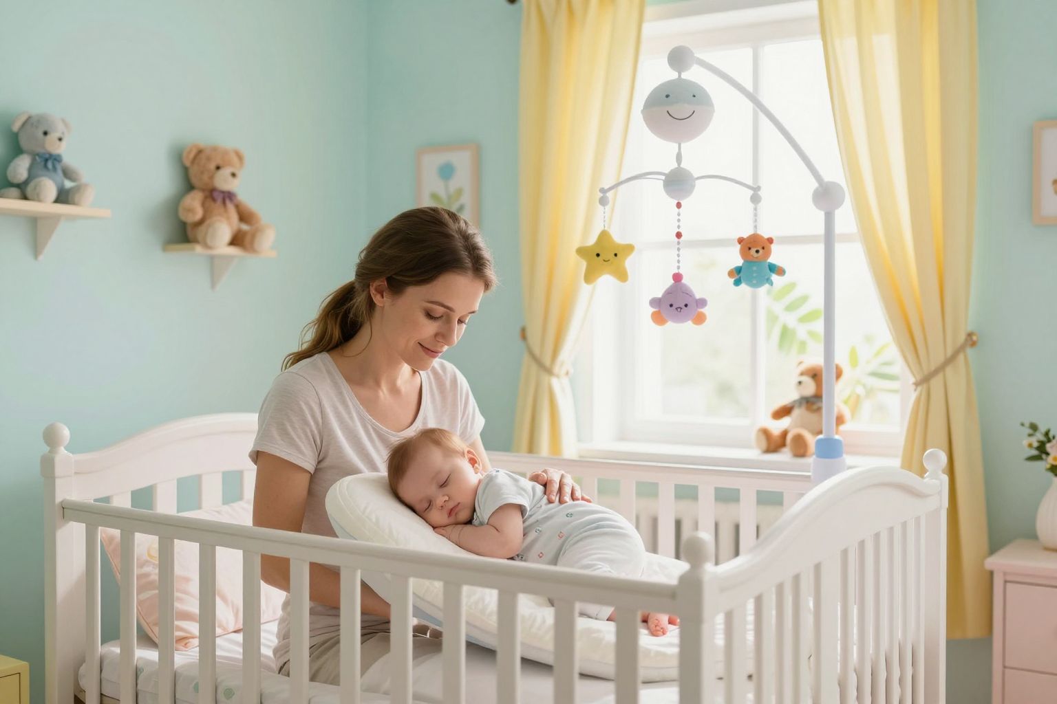 A jobb alvás csecsemőknél a fejlődésük kulcsa.