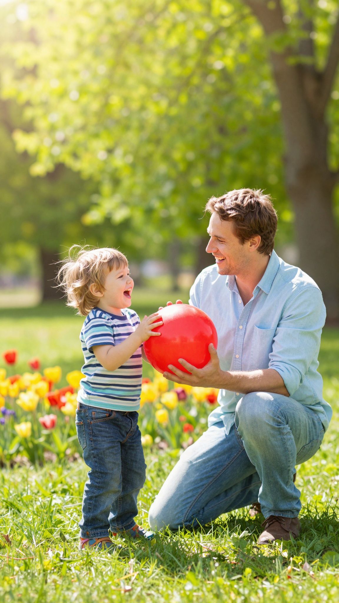 A gyermekkel való kapcsolat a szeretet és a türelem játéka.