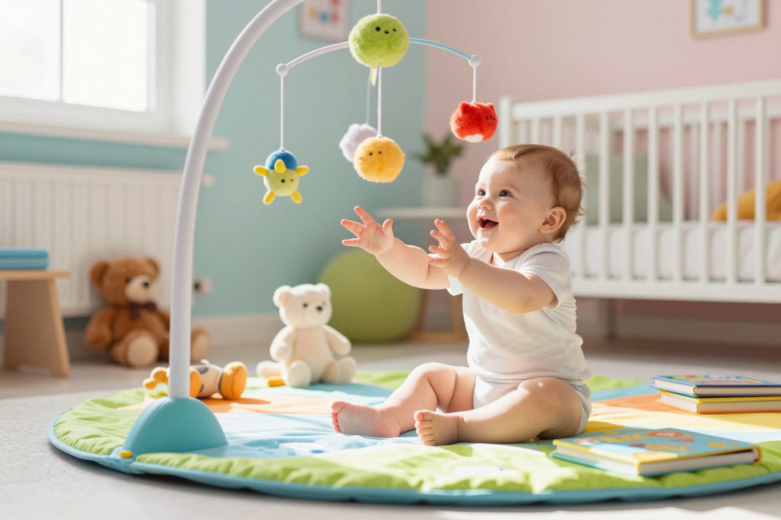 A környezet gazdagítja a babák nyelvi tapasztalatait.