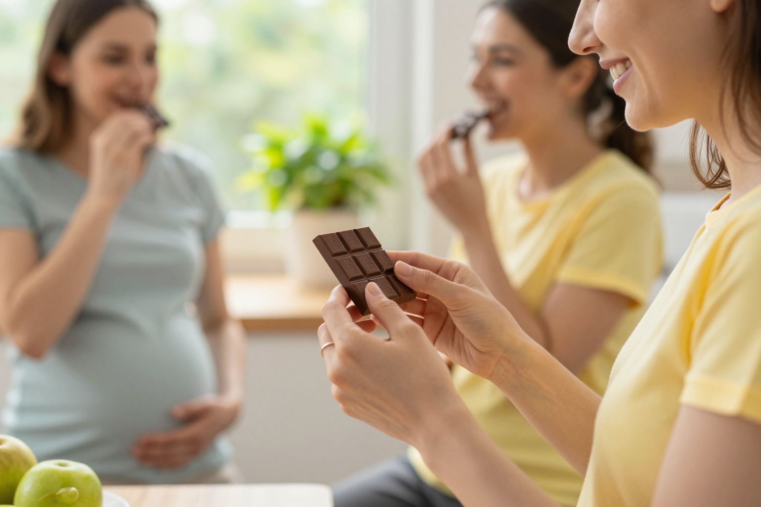 Az étcsokoládé antioxidánsai támogathatják a lelki jóllétet.