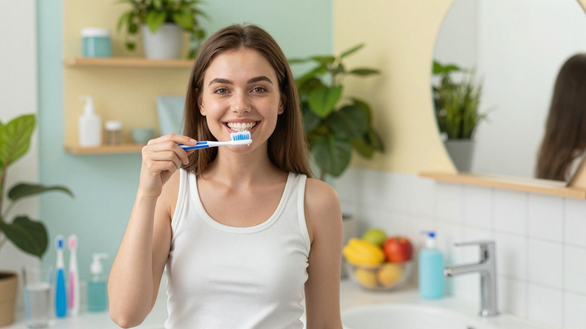 A rendszeres szájápolás növelheti a női élettartamot.