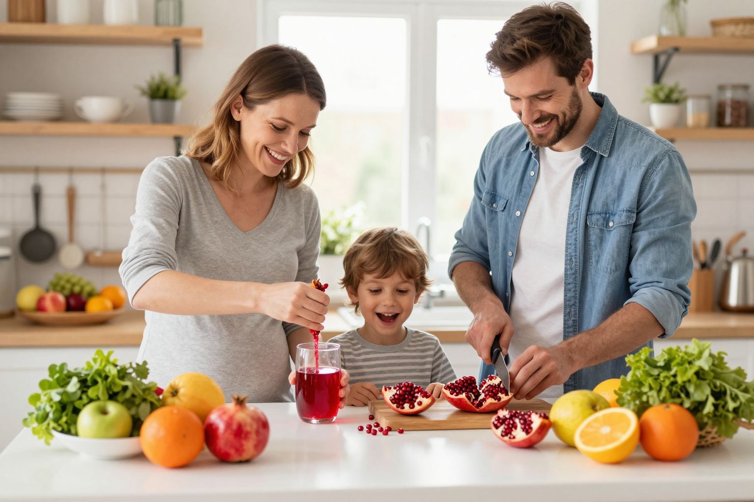 A gránátalma antioxidánsai támogatják a fejlődő agy egészségét.