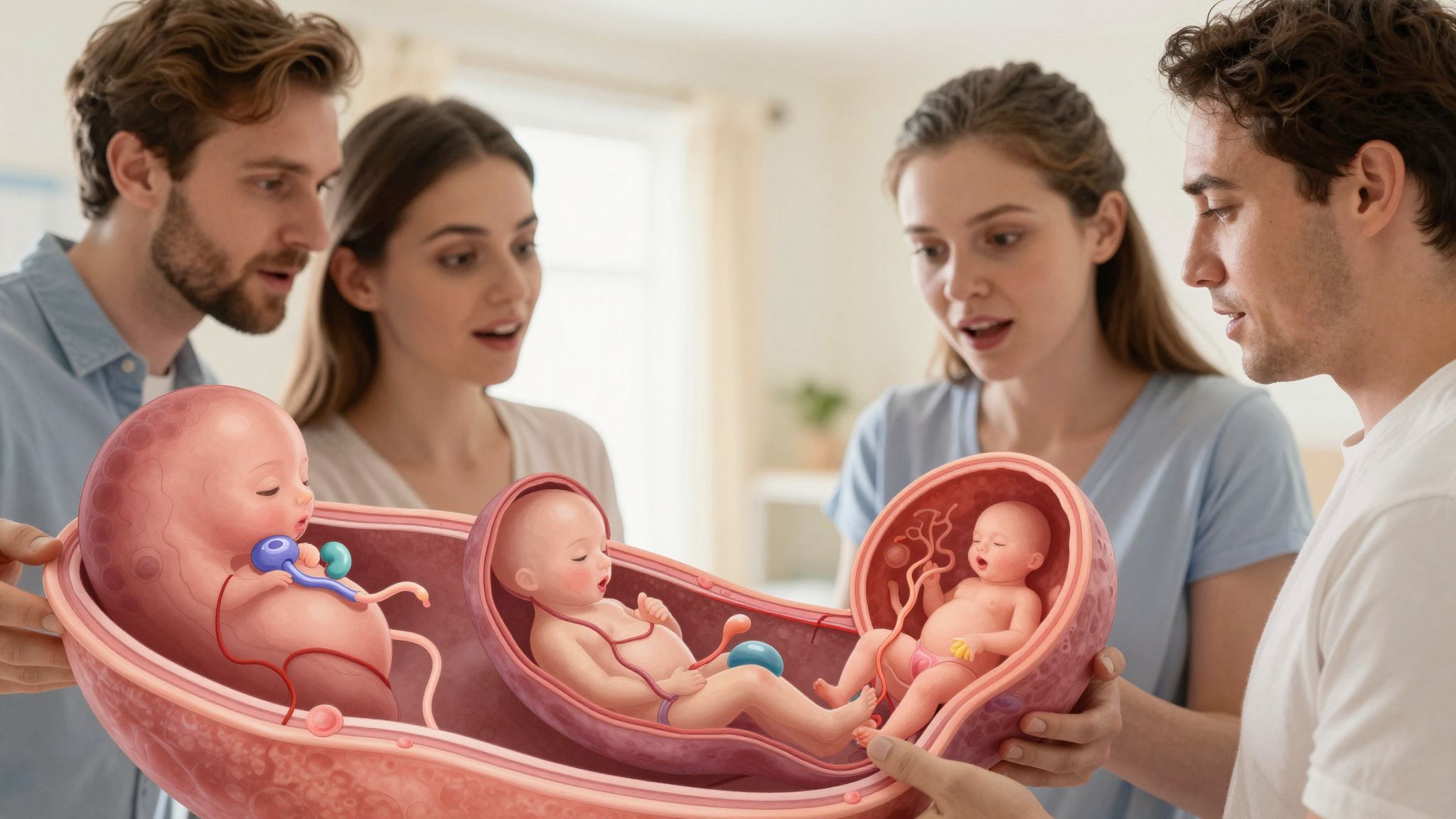 A méhlepény fejlődése kulcsszerepet játszik a magzati életben.