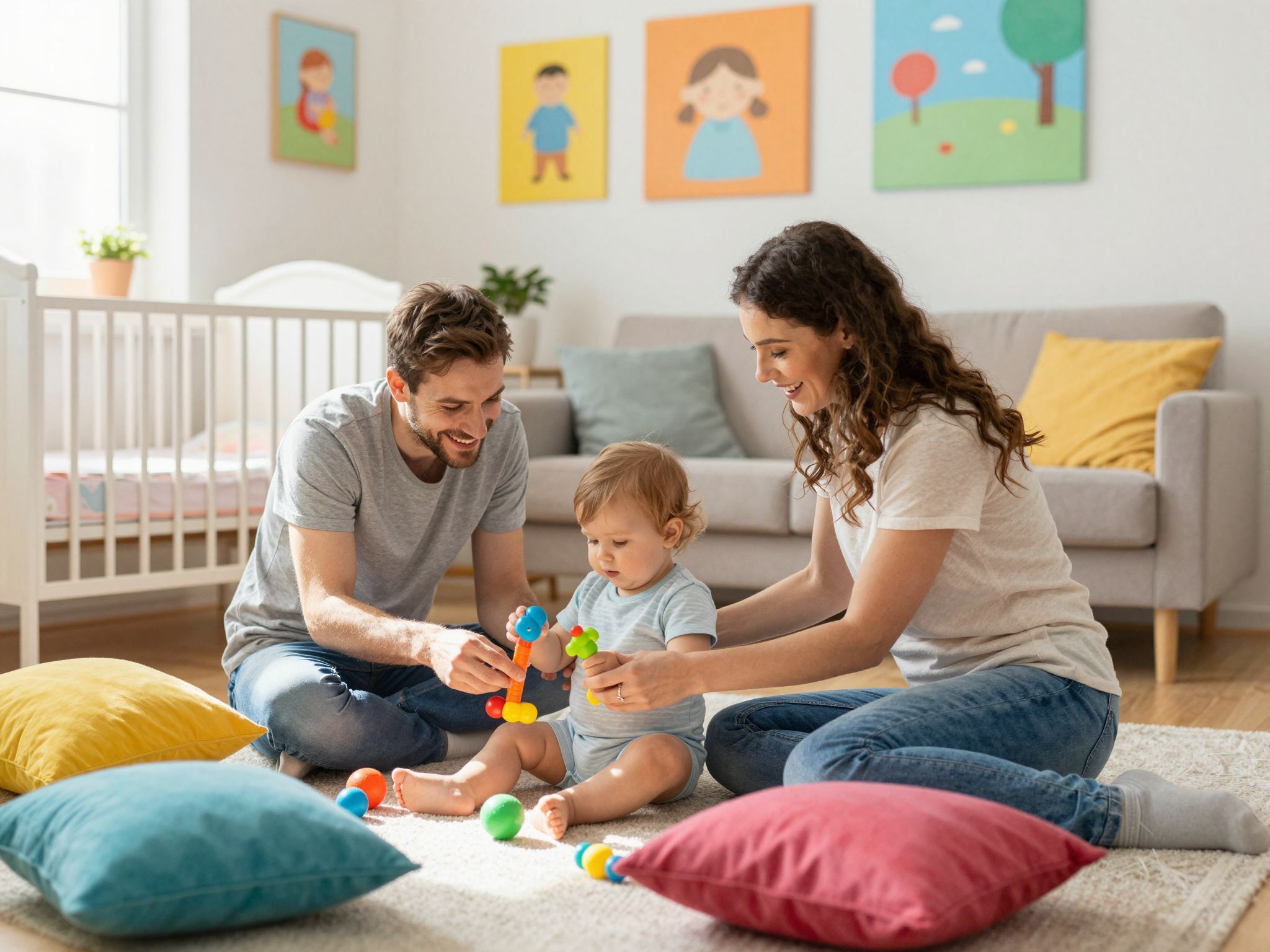 A stabil pontok segítik a gyermekek biztonságérzetét.