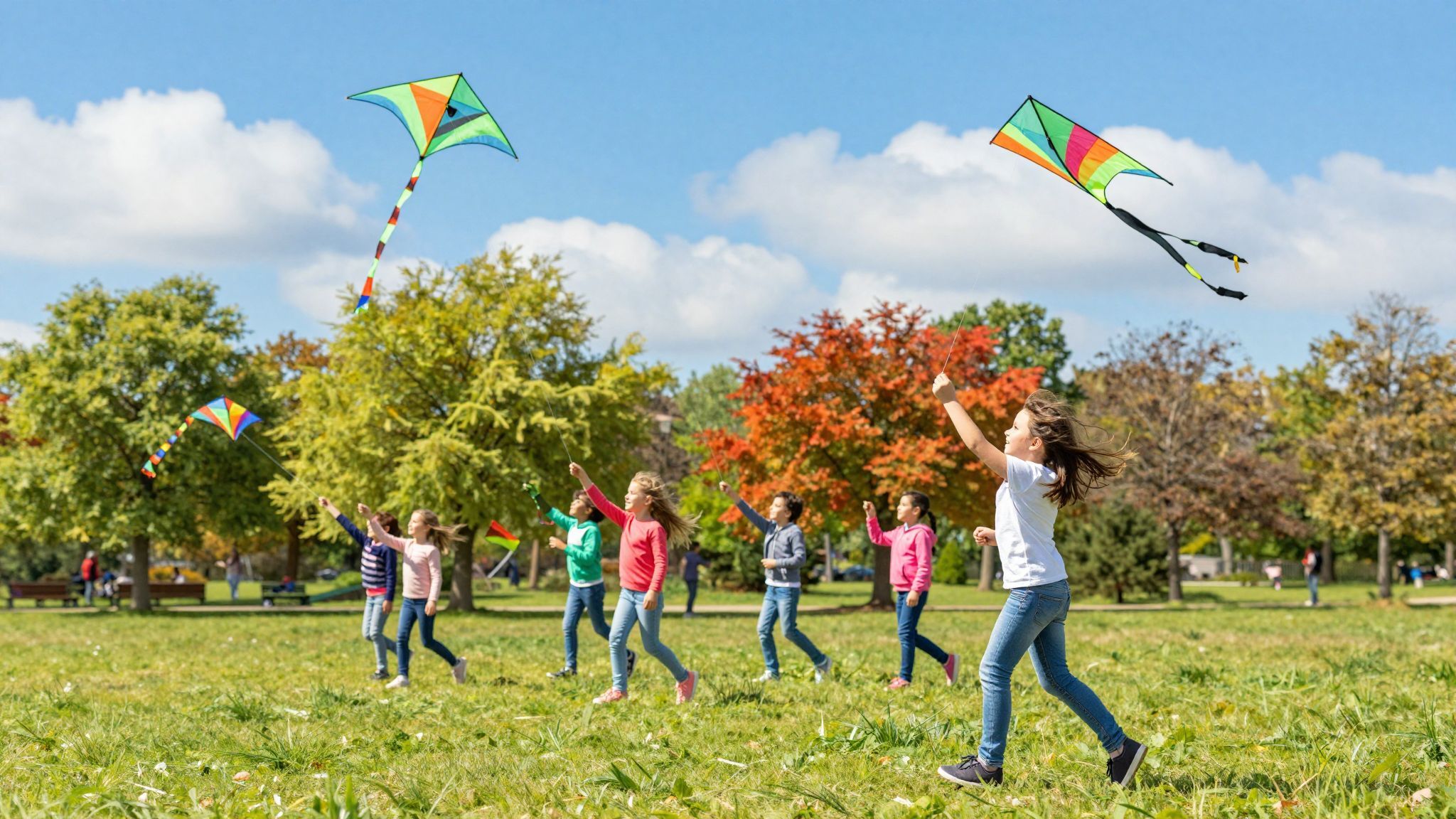 Szeles időben kerüljük a nagy fákat és zászlókat!