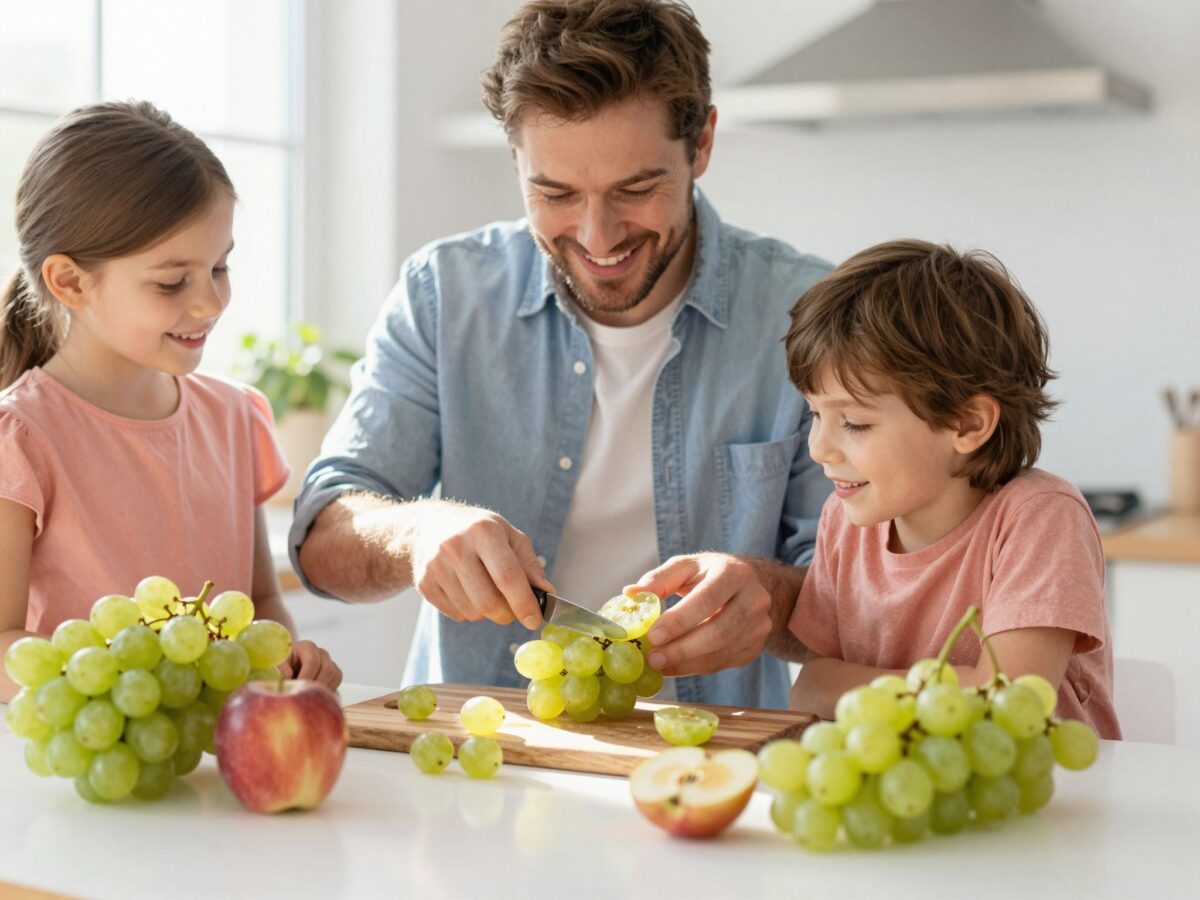 A szőlő és a fulladásveszély: a helyes előkészítés életet menthet