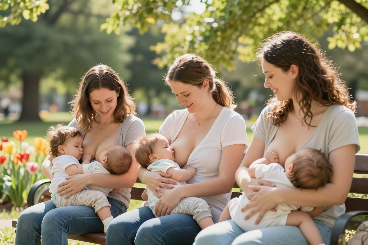 A szoptatás közösségi támogatása növeli a sikeres szoptatást.