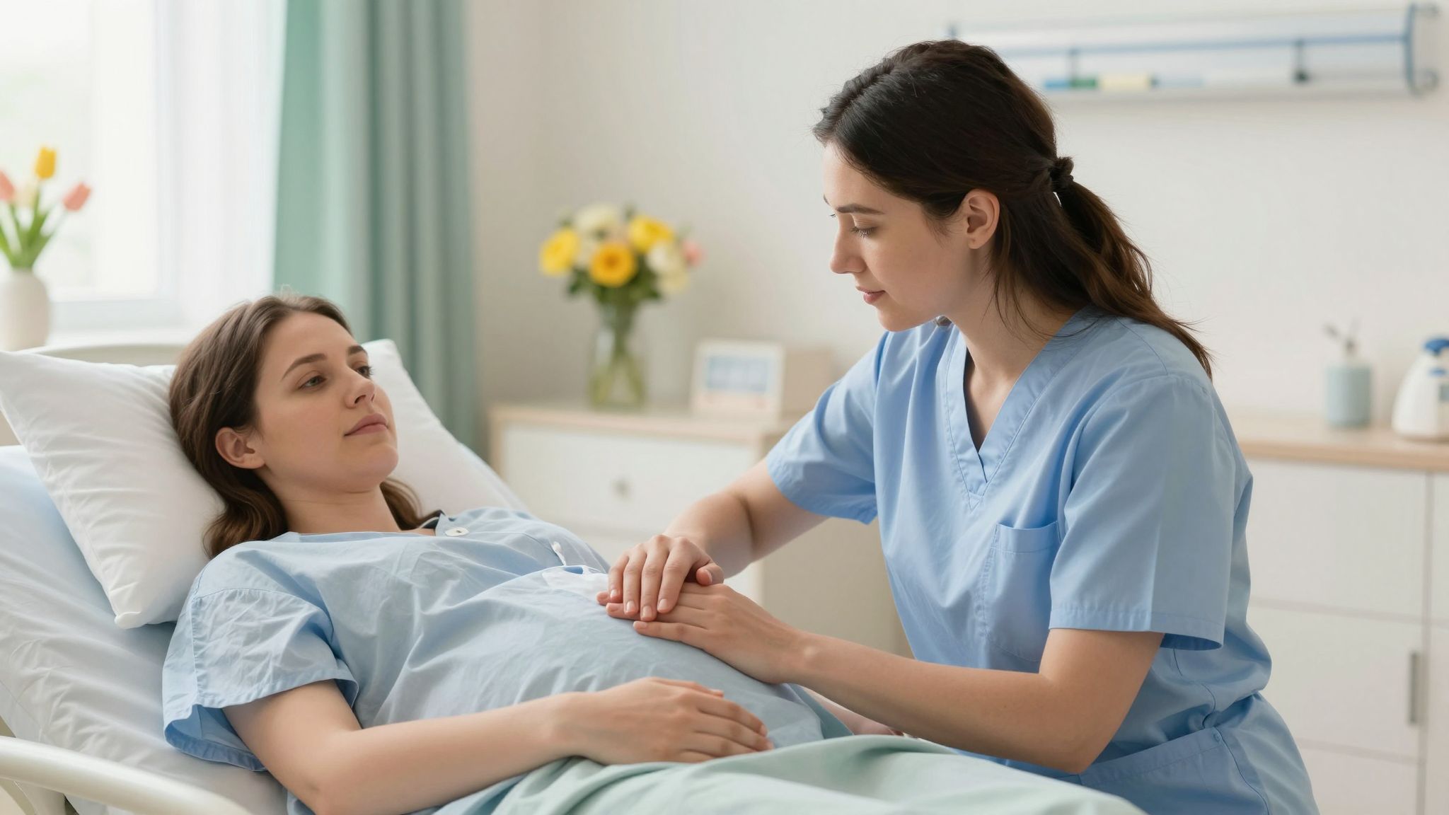 A szülési partner aktív jelenléte erősíti a bizalmat.