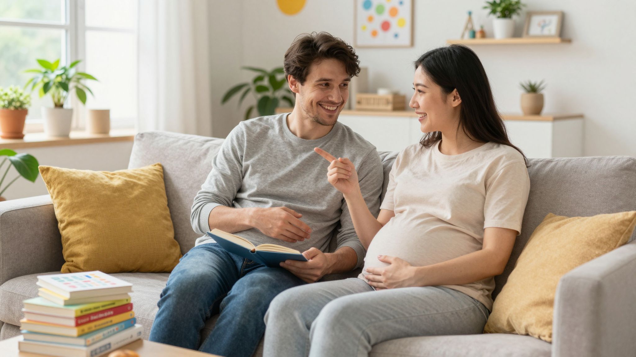 A szülési terv segít a várandósok felkészülésében.