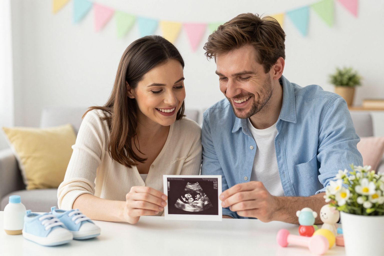 A tizenkettedik hétre a magzat már 5 cm hosszú.