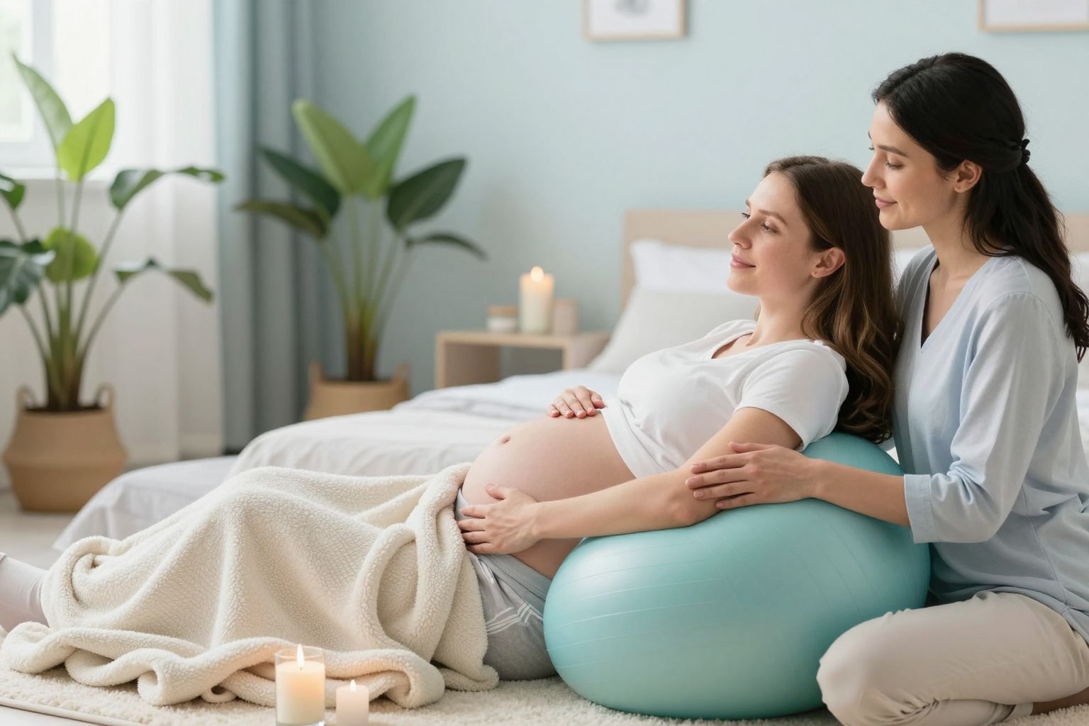 A légzőgyakorlatok csökkenthetik a vajúdás alatti fájdalmat.