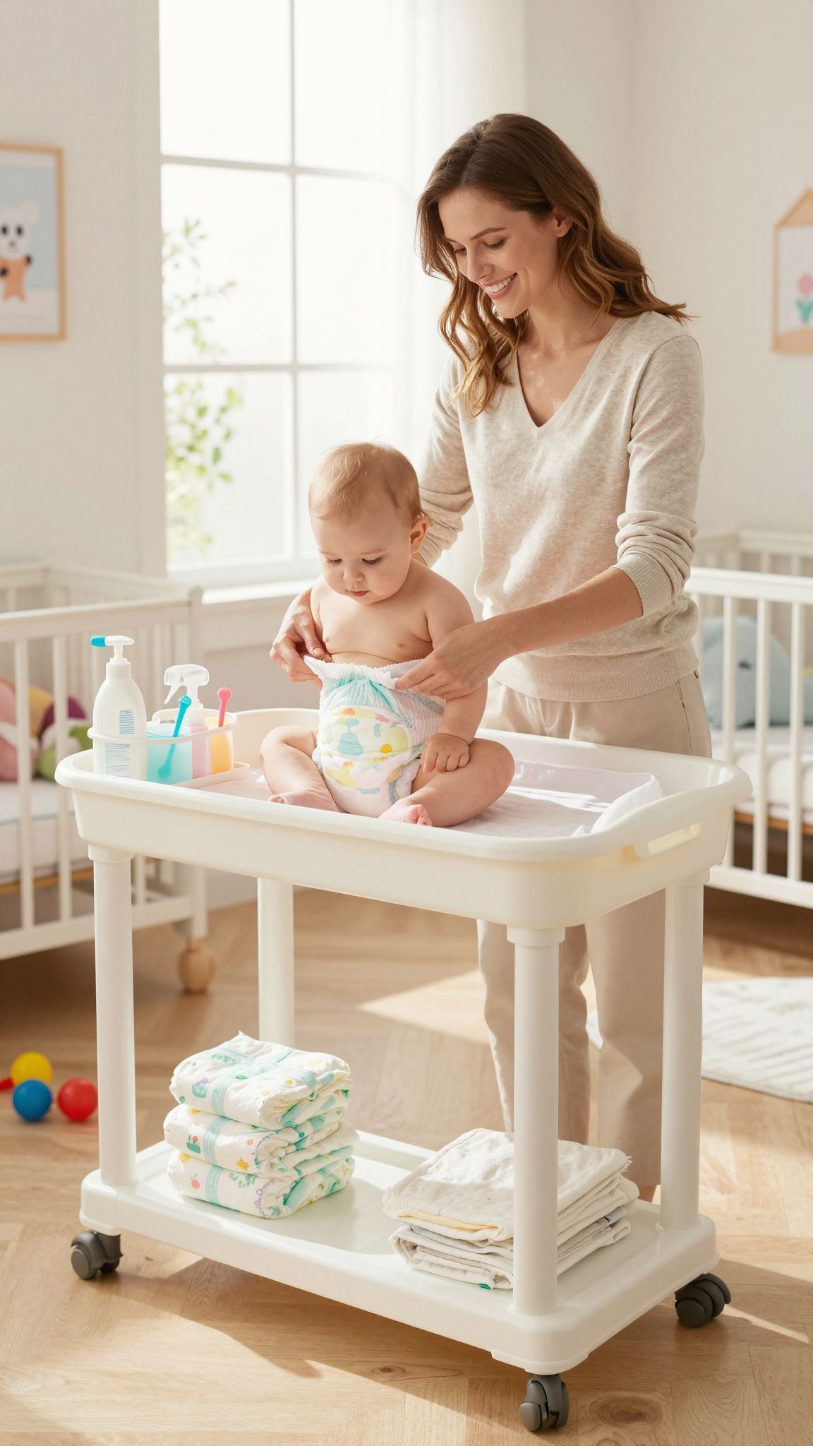 Használj vízzáró pelenkázót az éjszakai nyugodt alváshoz!