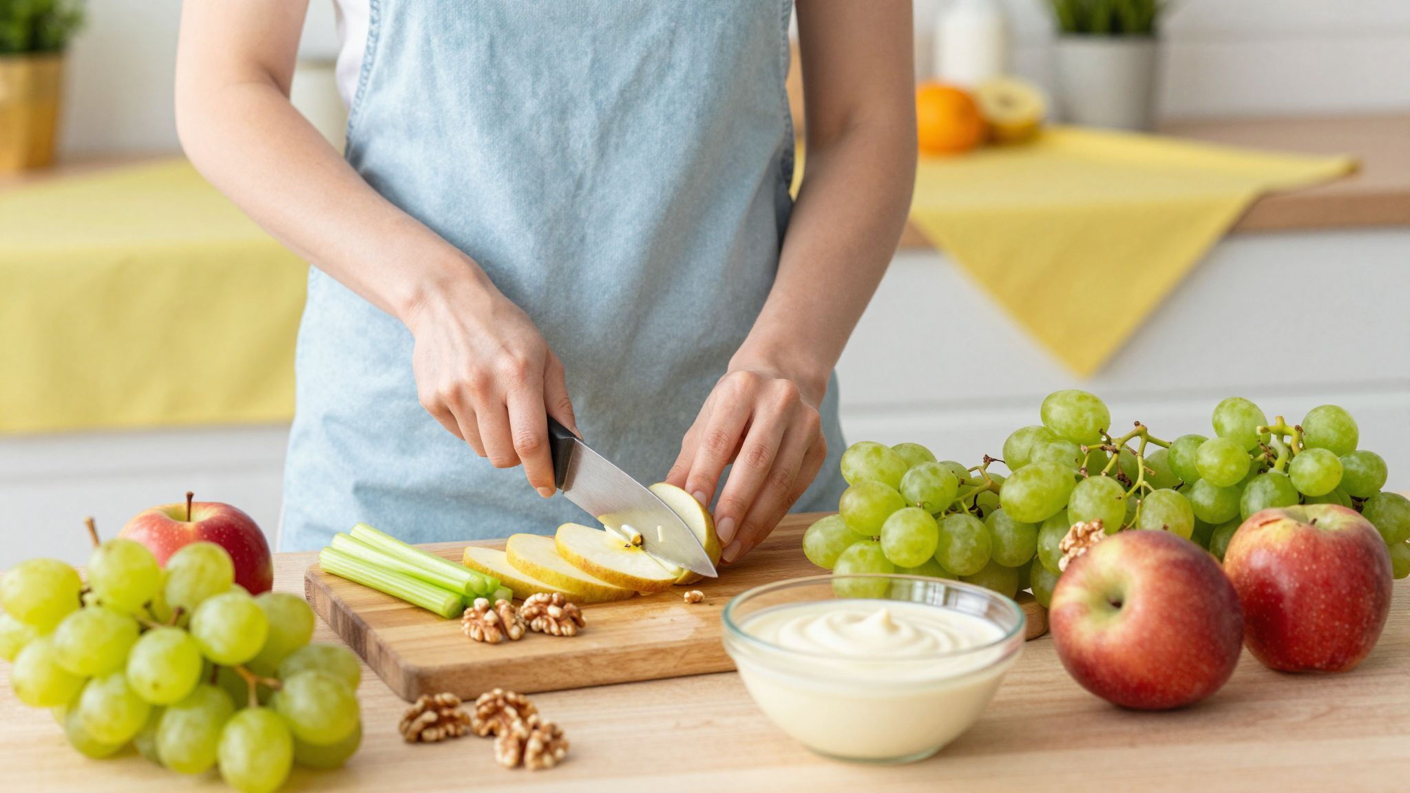 A tökéletes Waldorf saláta titka a friss hozzávalókban rejlik.