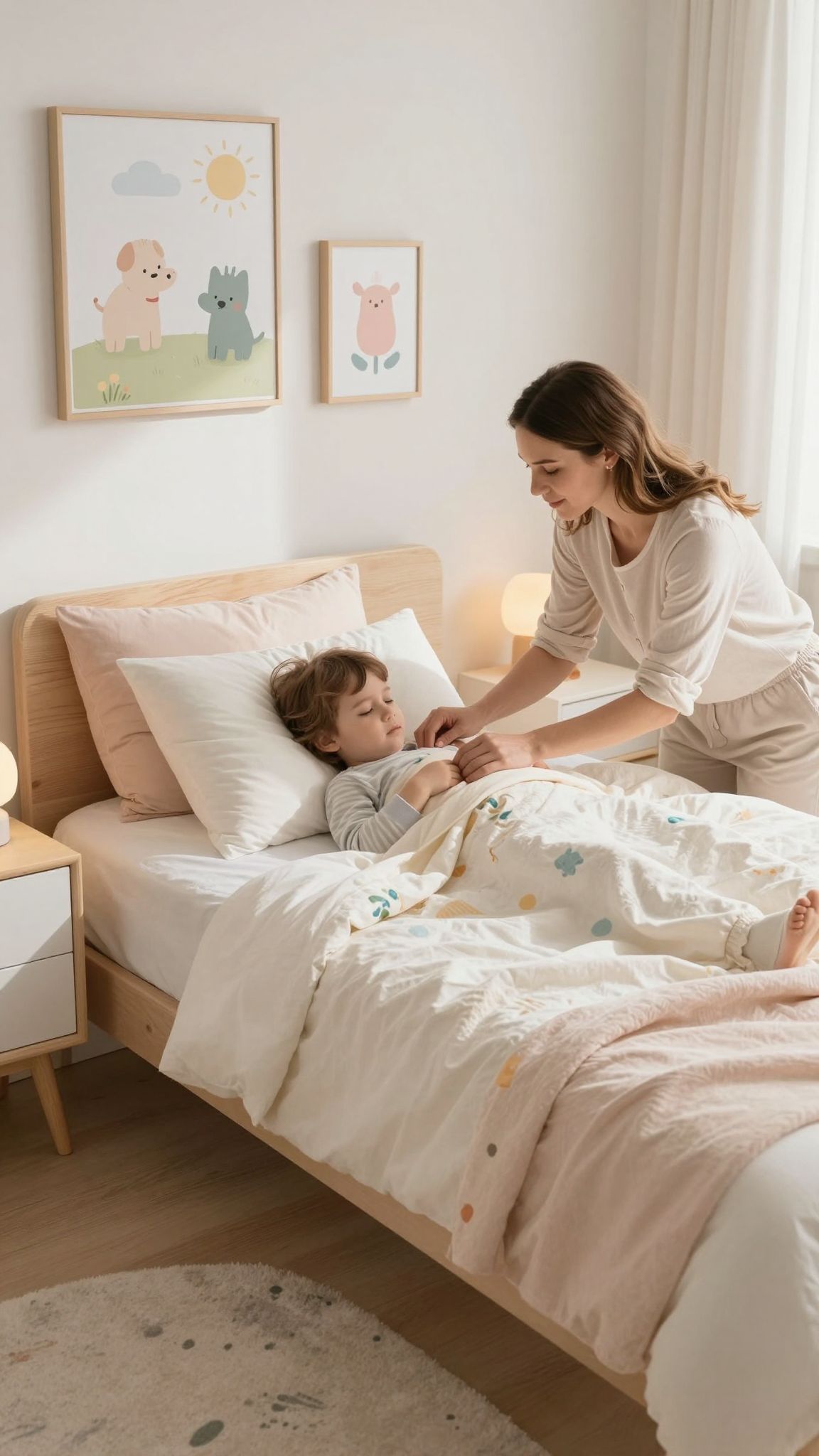 A sötét, csendes szoba segít a mélyebb alvásban.