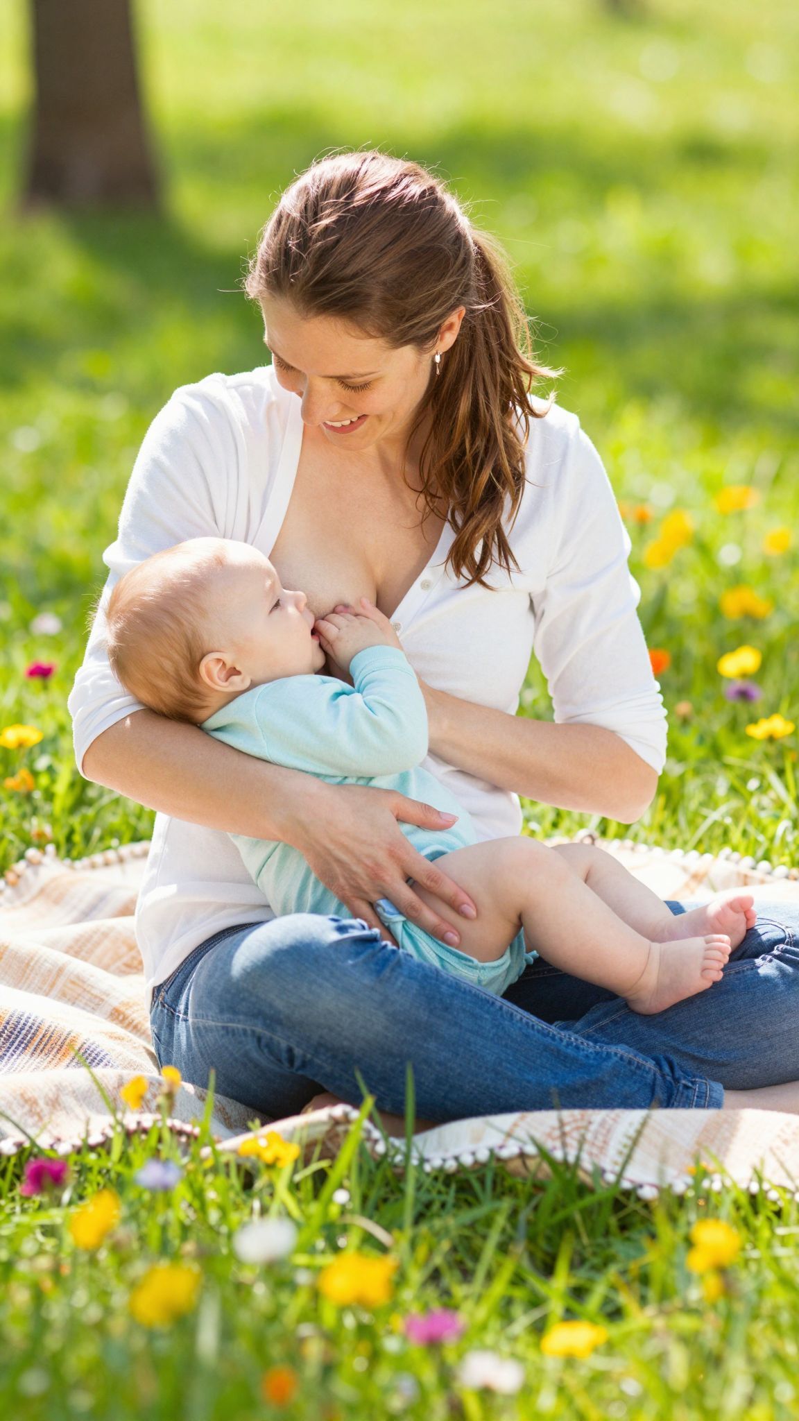 A szoptatás csökkenti az anya betegségeinek kockázatát.