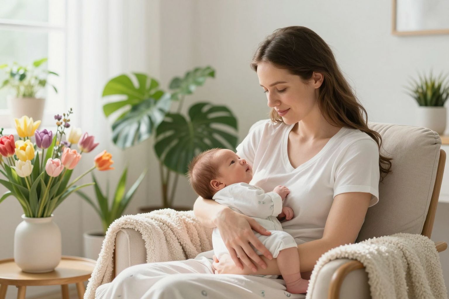 Az anyaság új identitást formál, erősíti a nőiességet.