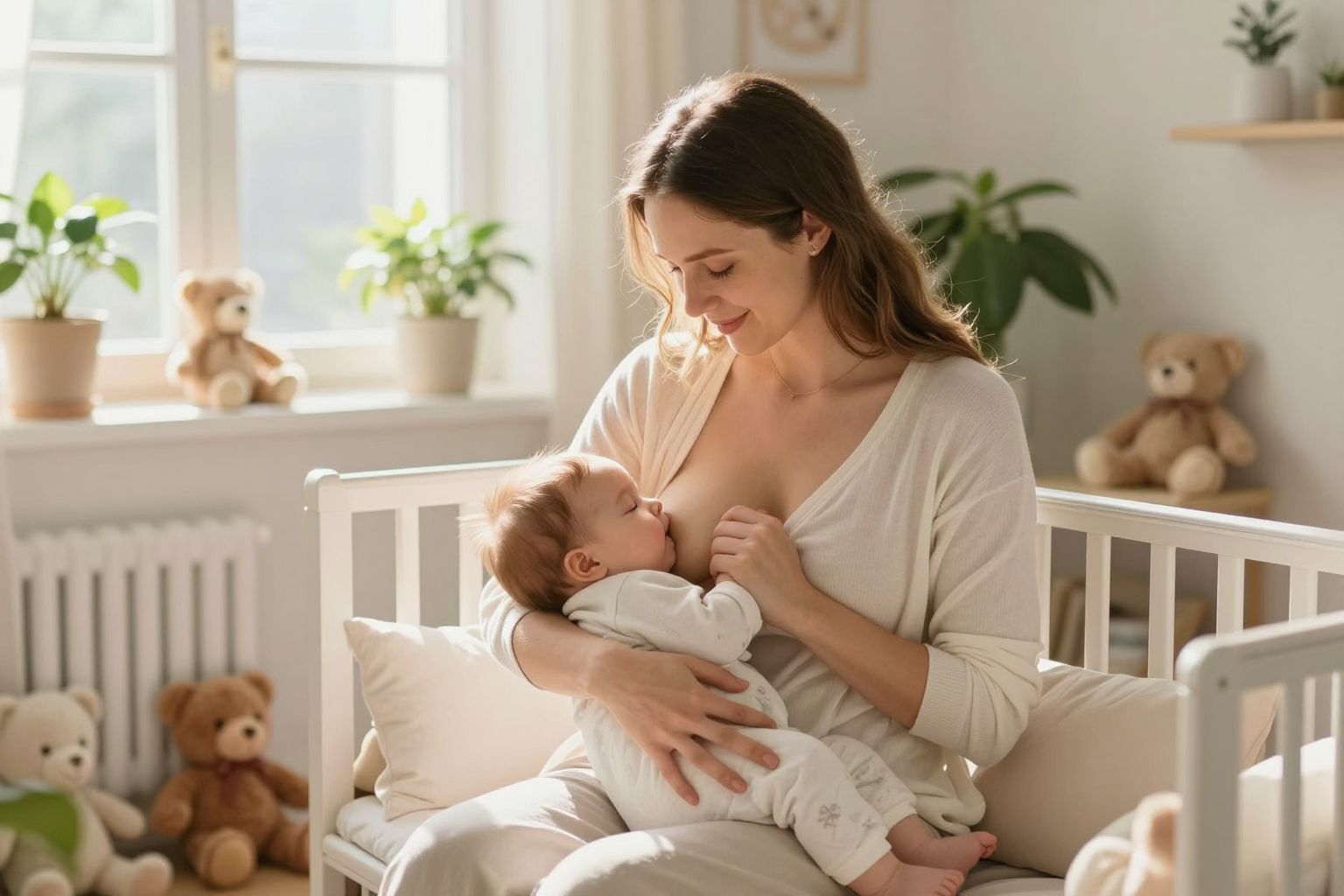 Az anyatej segíti a bélflóra fejlődését és az agyat.