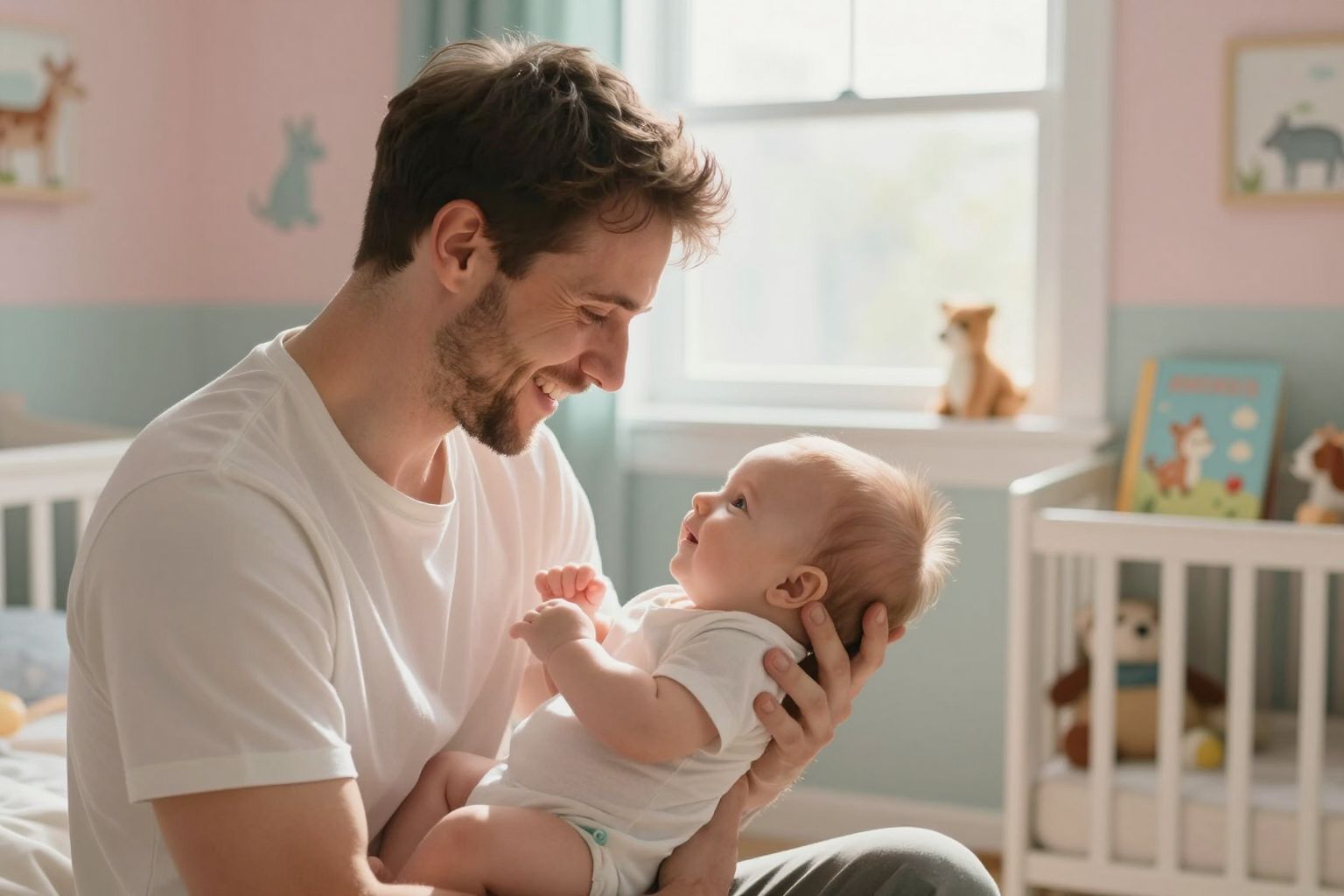 Az apák aktív szerepe erősíti a kötődést a babákkal.