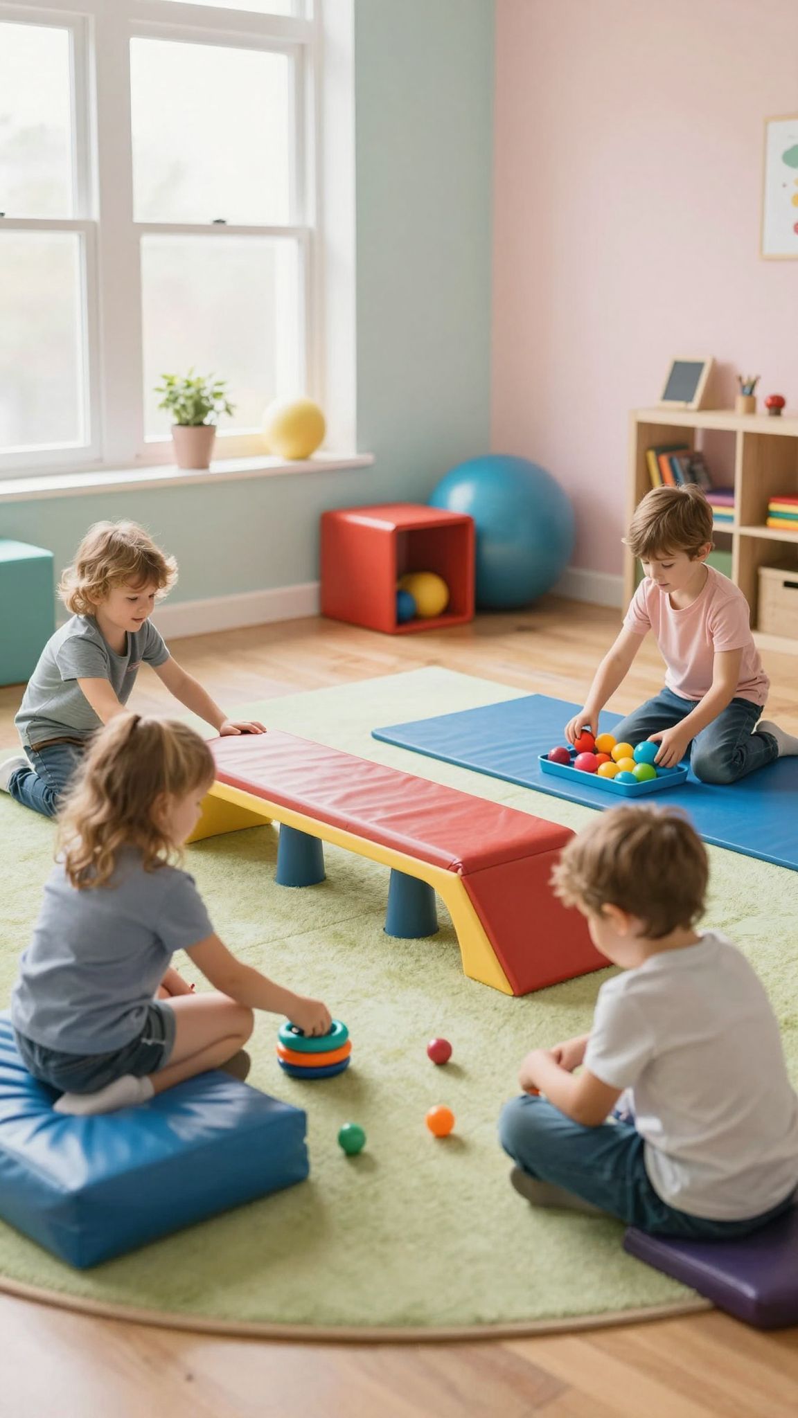 Az Ayres-terápia javítja a gyerekek érzékszervi integrációját.