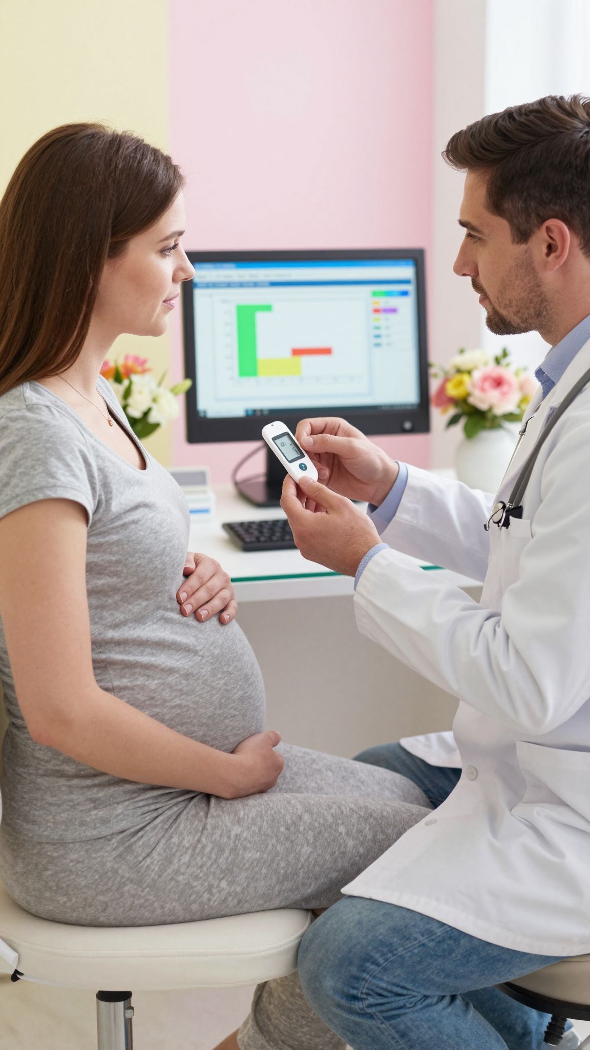 A magasabb értékek terhességi cukorbetegséget jelezhetnek.