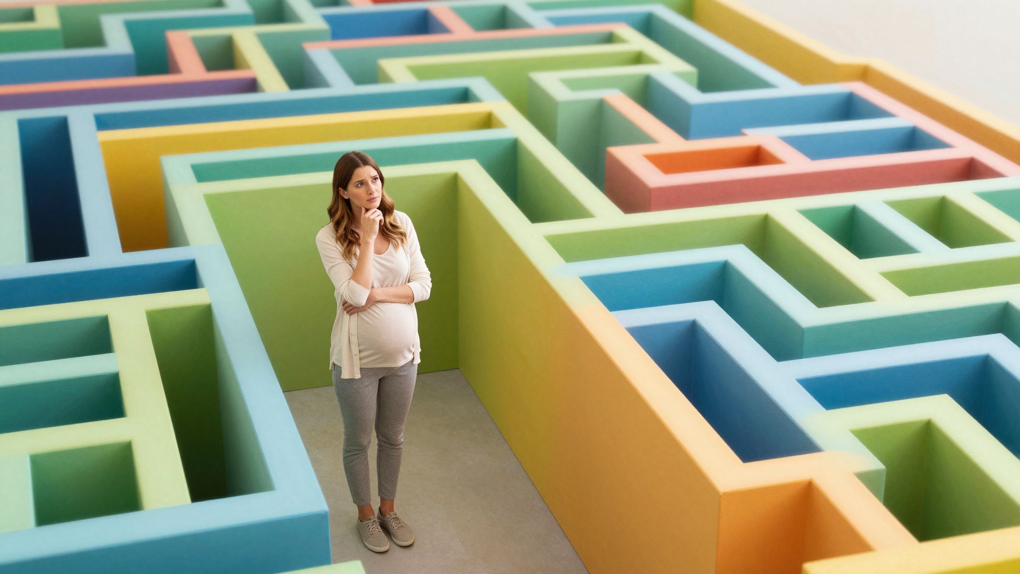 A terhesség identitásváltása komplex érzelmeket okozhat.