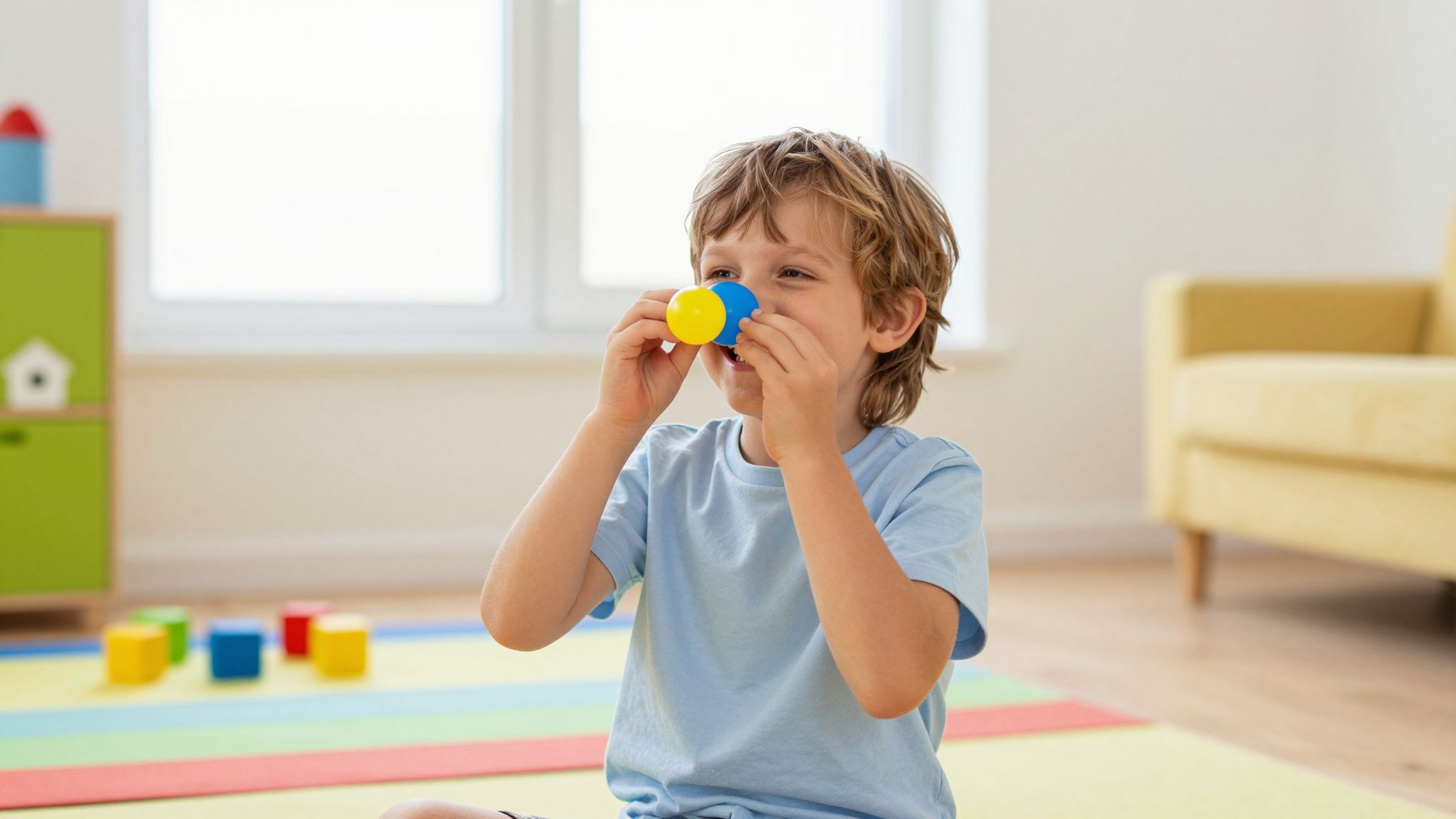 Az orrballon helyes használata segít a fülkürthurut megelőzésében.