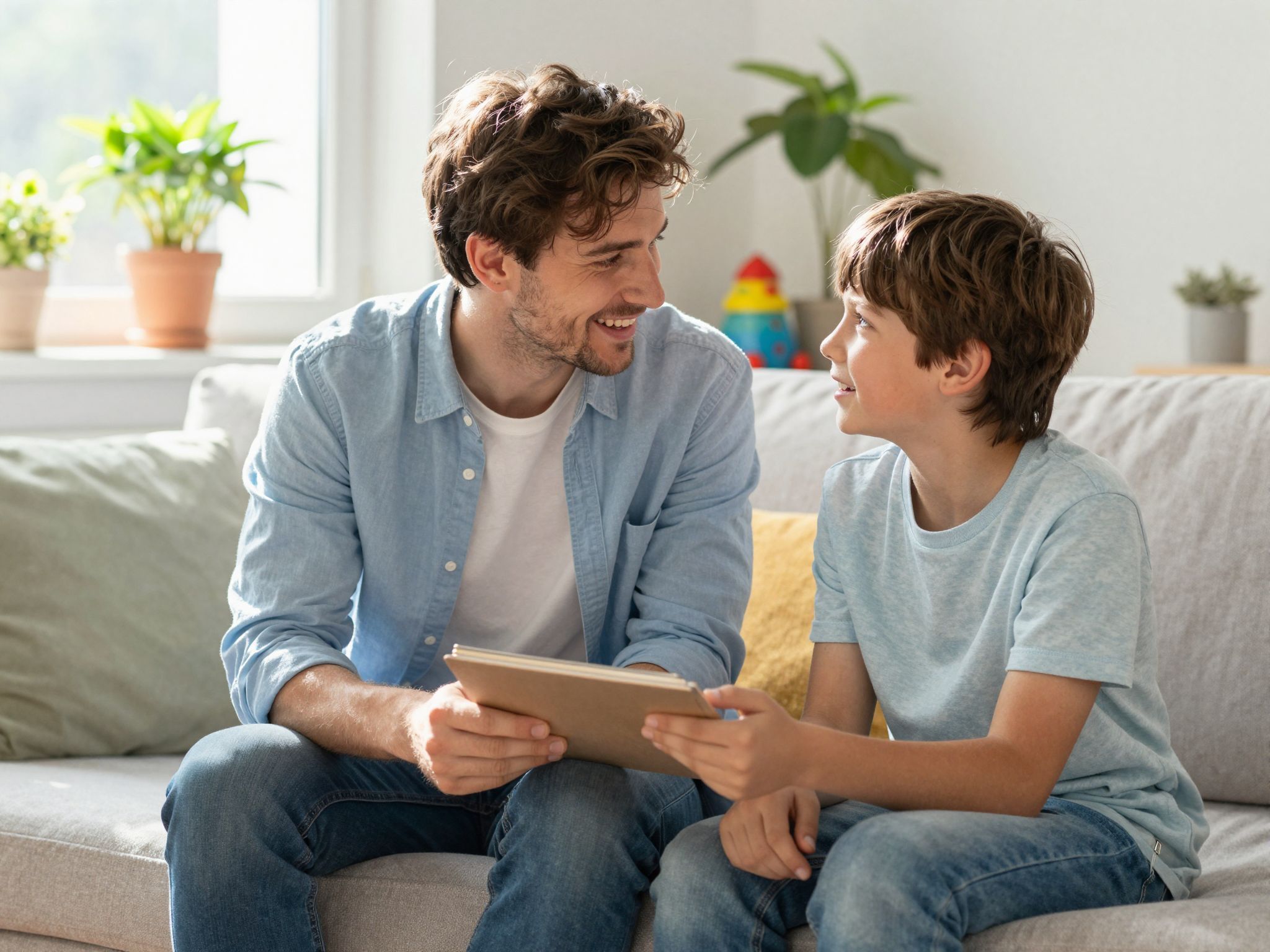 Az őszinte kommunikáció erősíti a családi kötelékeket.