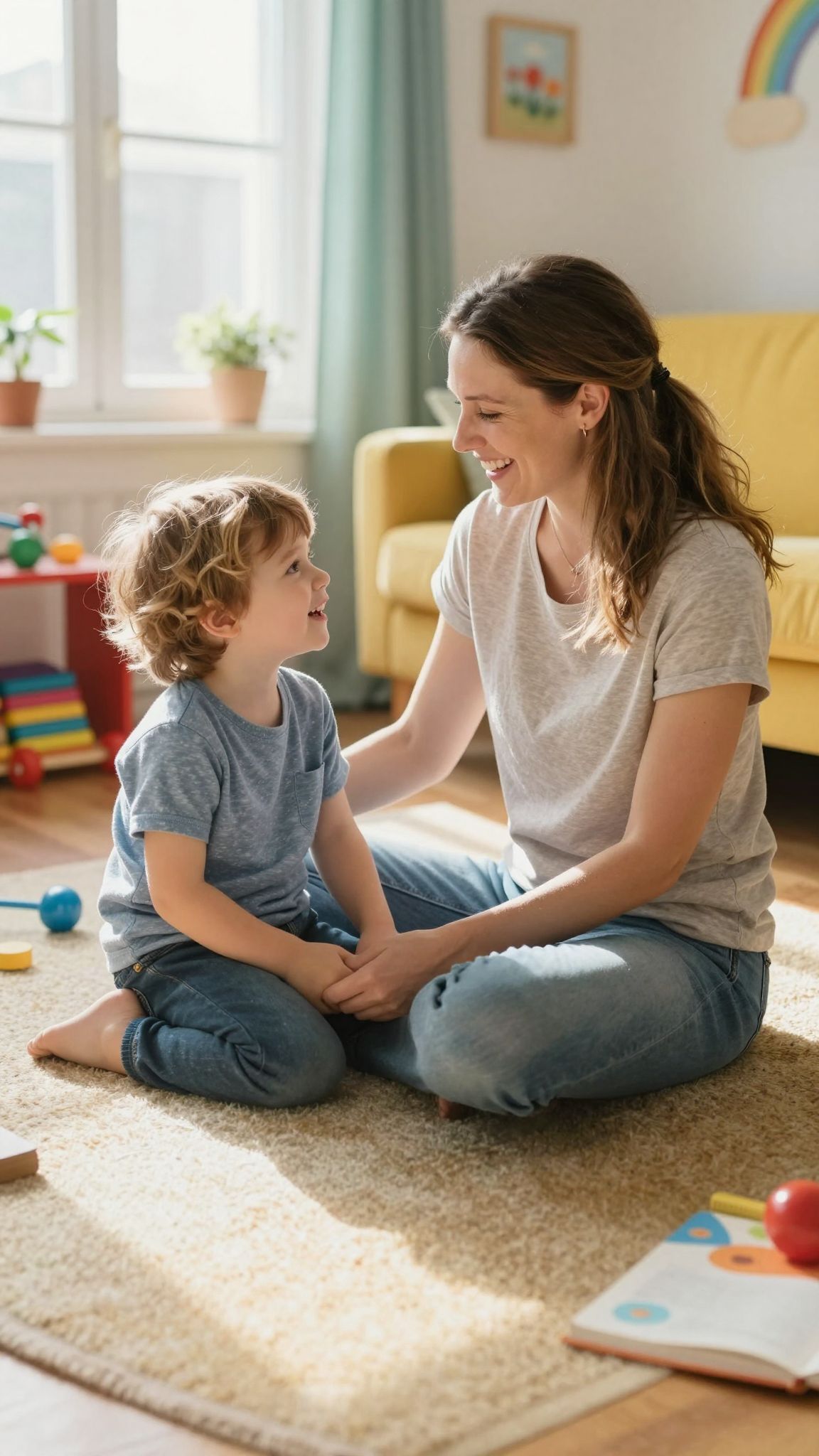 A bizalom erősíti az őszinte kommunikációt a gyerekekkel.