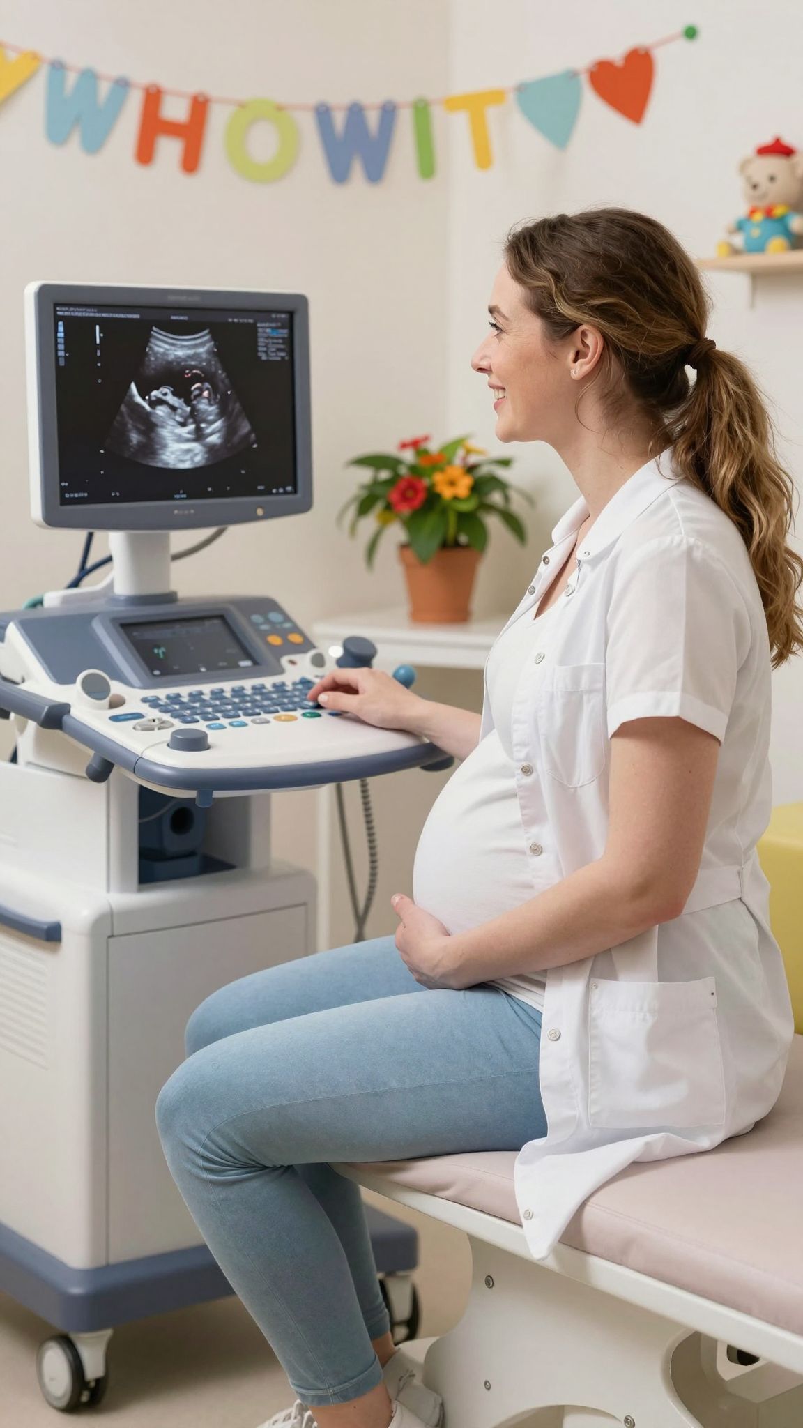 Az ultrahang kideríti a baba fejlődési rendellenességeit.