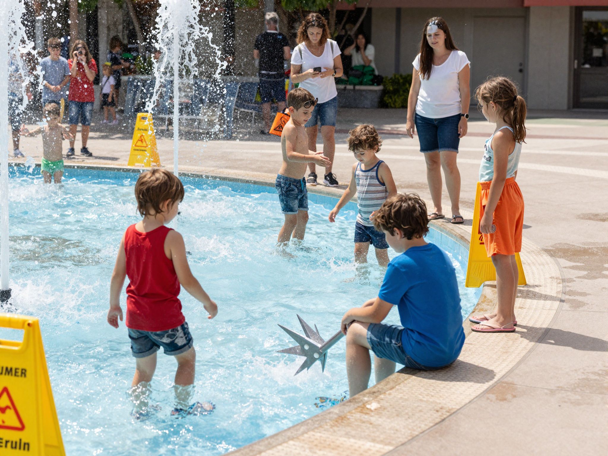 Csúszós felületek és éles tárgyak komoly balesetveszélyt rejtenek.