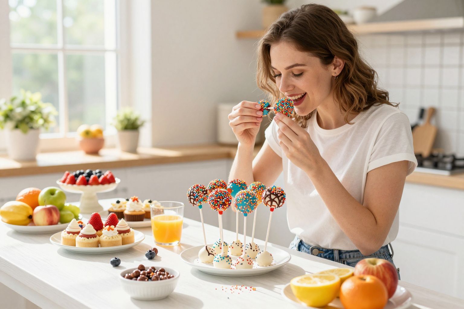 A színes tálalás fokozza a sütinyalóka élvezetét.