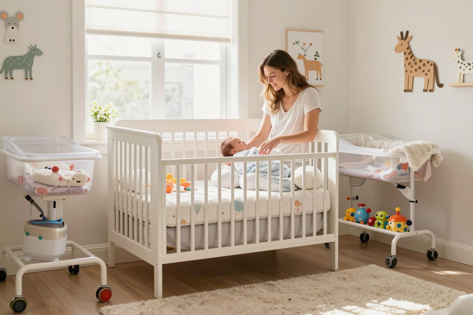 Az újszülöttek alvásához biztonságos, sík felület szükséges.