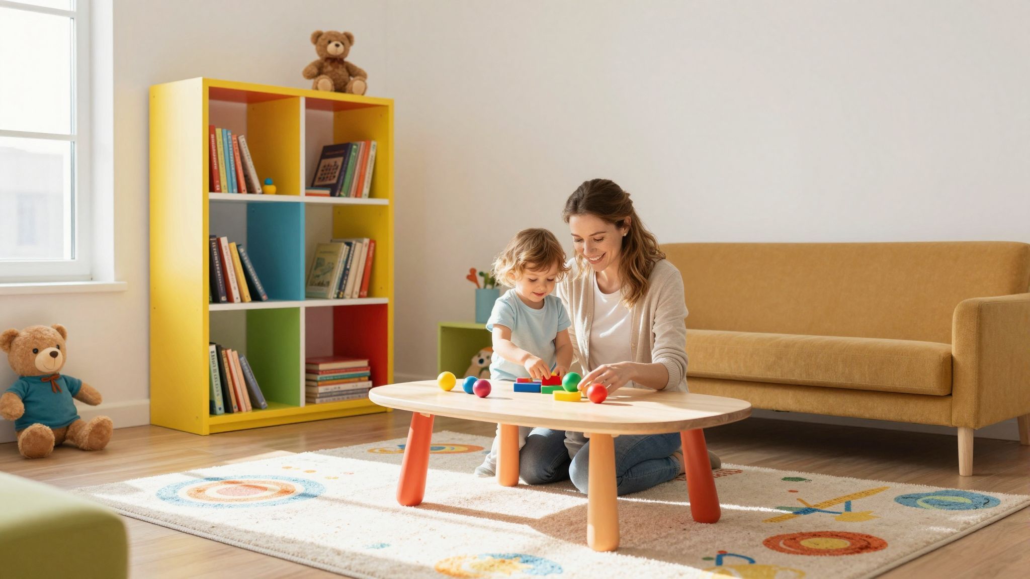 A bútorok rögzítése csökkenti a borulás kockázatát.