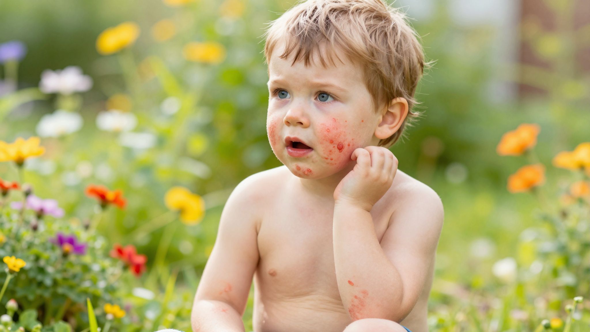 A csalánkiütés gyakran allergiás reakció következménye.