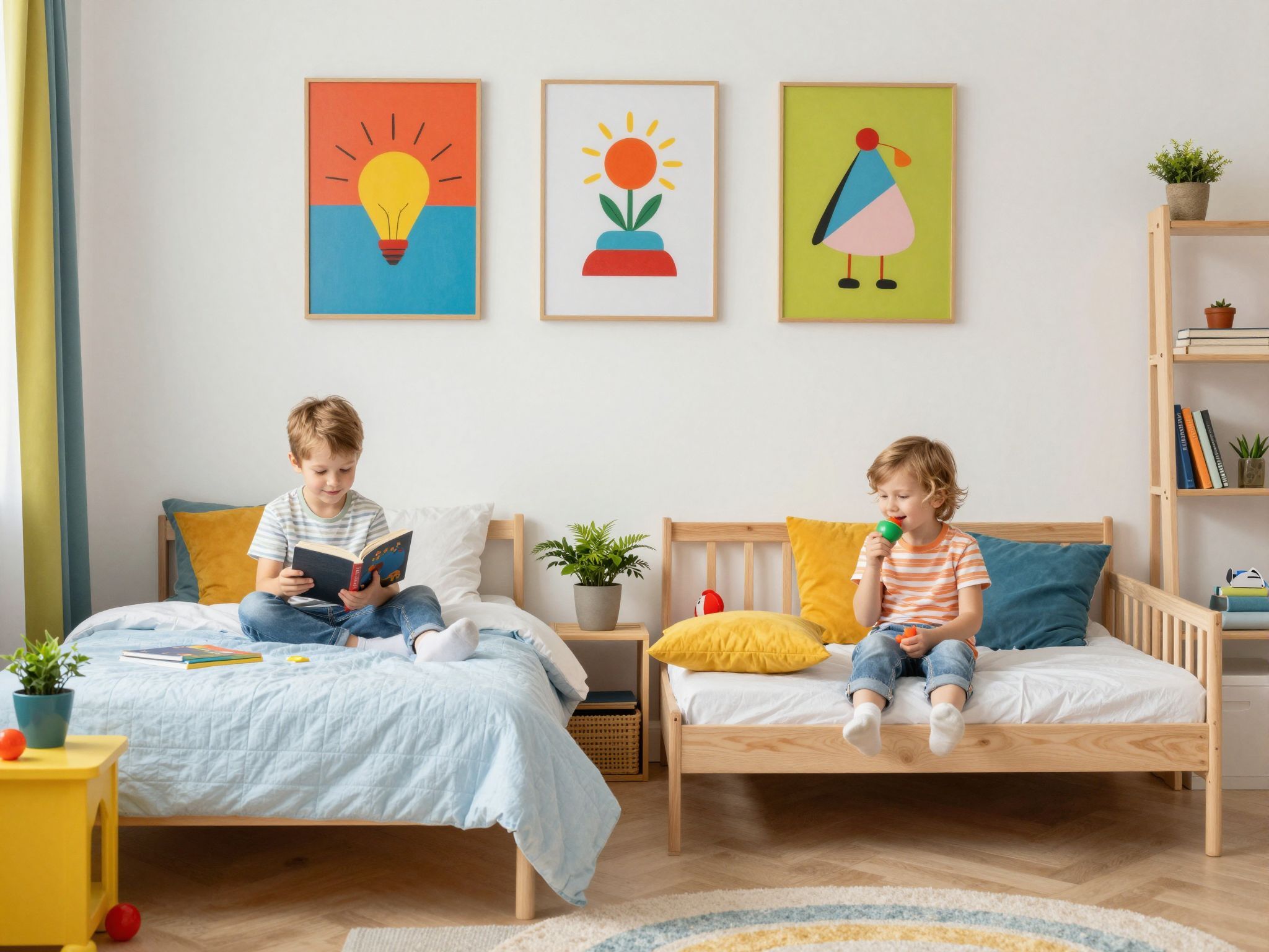 A közös tér személyre szabása erősíti a testvéri kötelékeket.