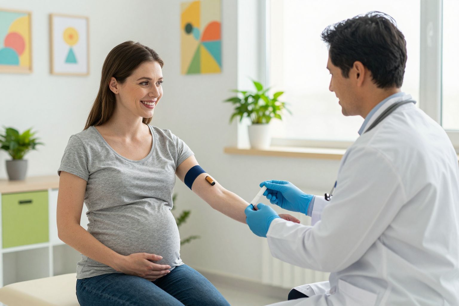 A vérvizsgálatok segíthetnek a terhességi komplikációk korai felismerésében.