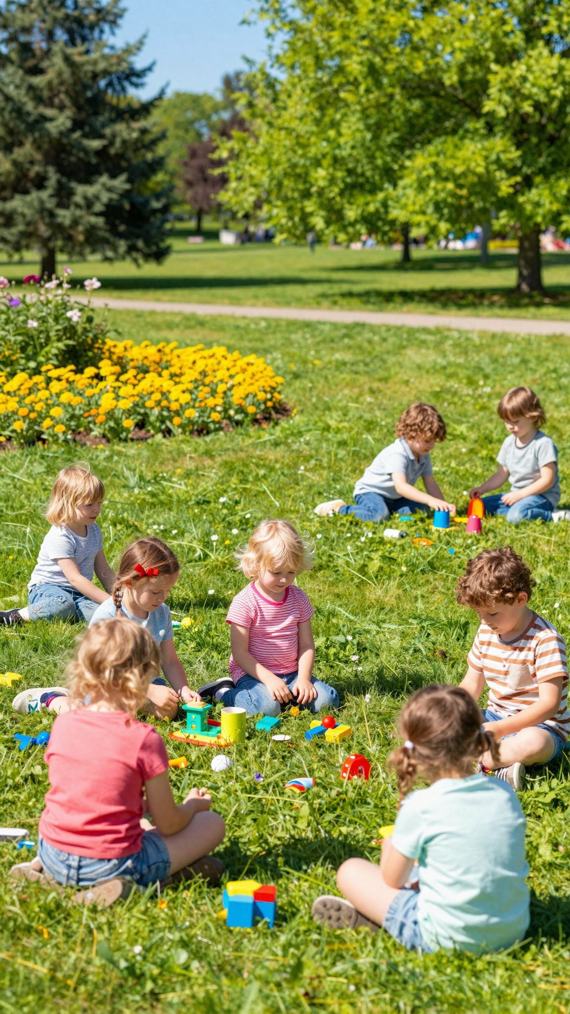 A korosztály-specifikus játékok serkentik a gyermekek fejlődését.
