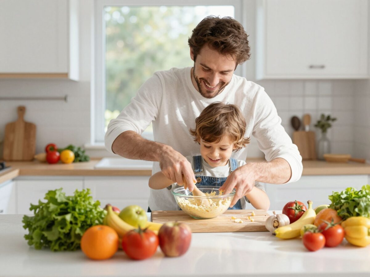 Főzzünk együtt a gyerekkel: a közös sütés-főzés fejlesztő hatásai