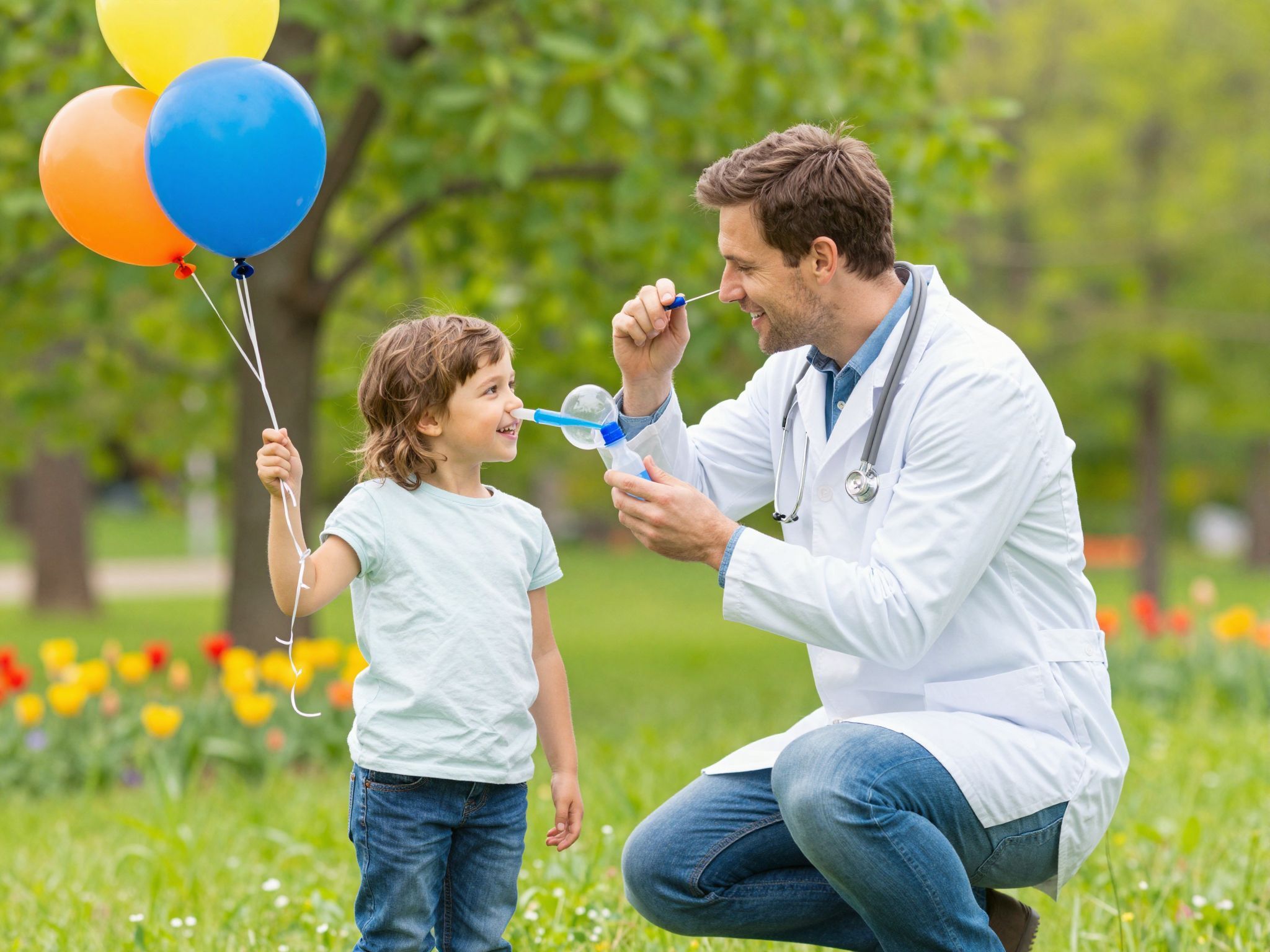 Az orrballon segít csökkenteni a fülproblémák előfordulását.