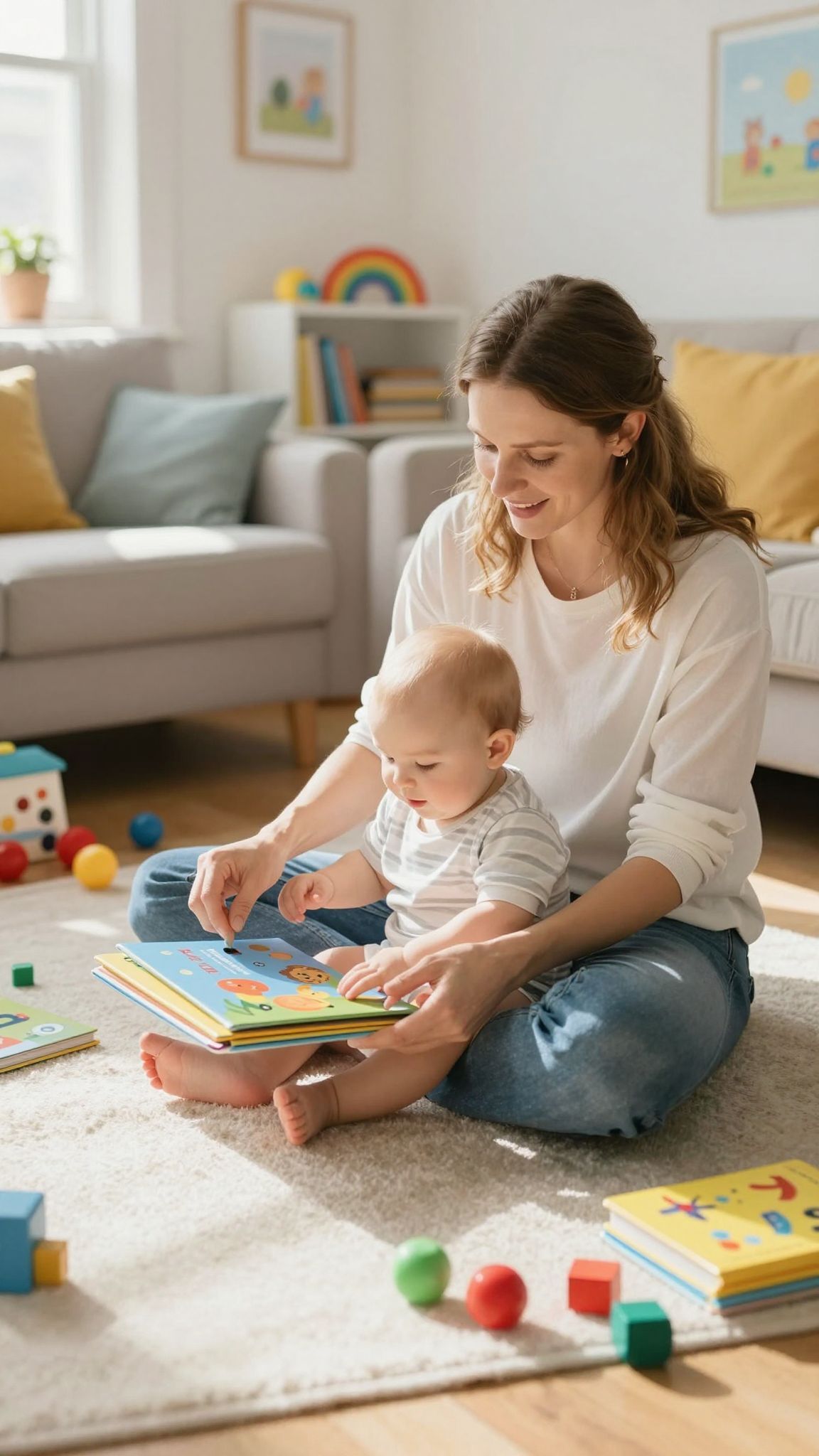 A rendszeres beszélgetés serkenti a gyermek nyelvi fejlődését.