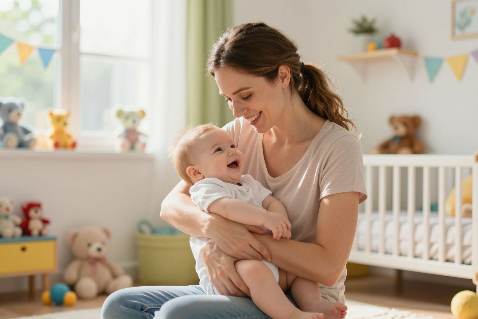 A csecsemők kényeztetése erősíti a kötődést és biztonságérzetet.