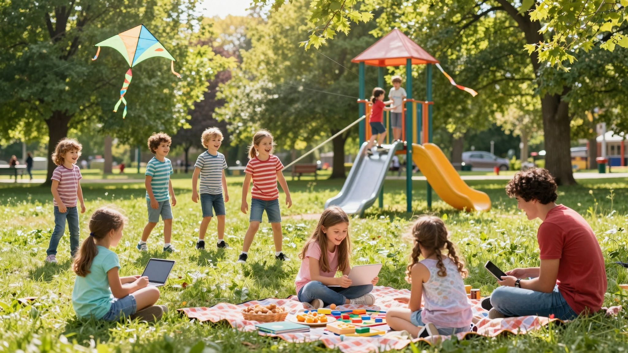 A képernyőmentesség támogatja a kreatív fejlődést és kapcsolatteremtést.