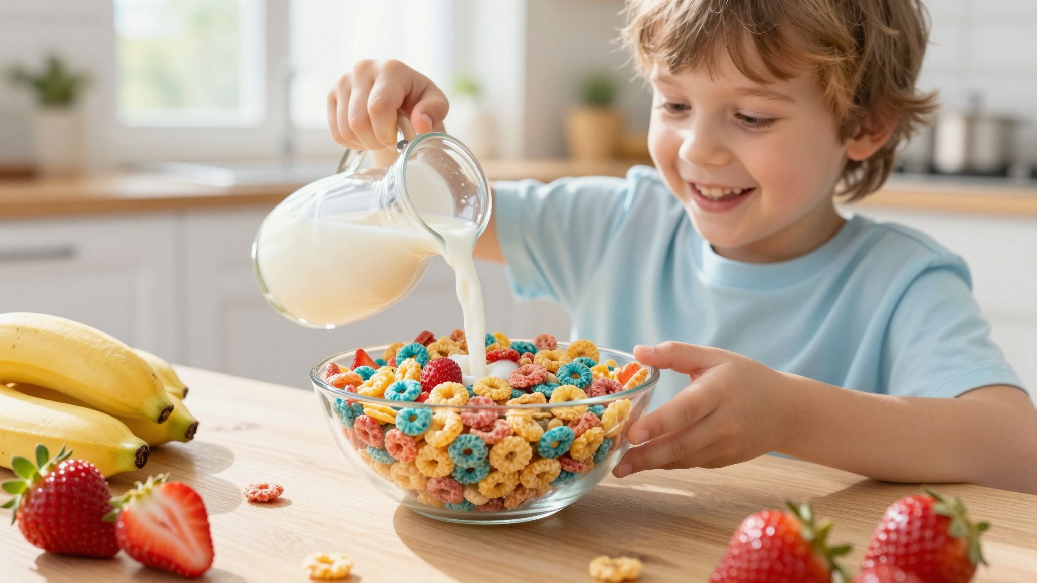 A gabonapelyhek sok cukrot és kevés tápanyagot tartalmaznak.