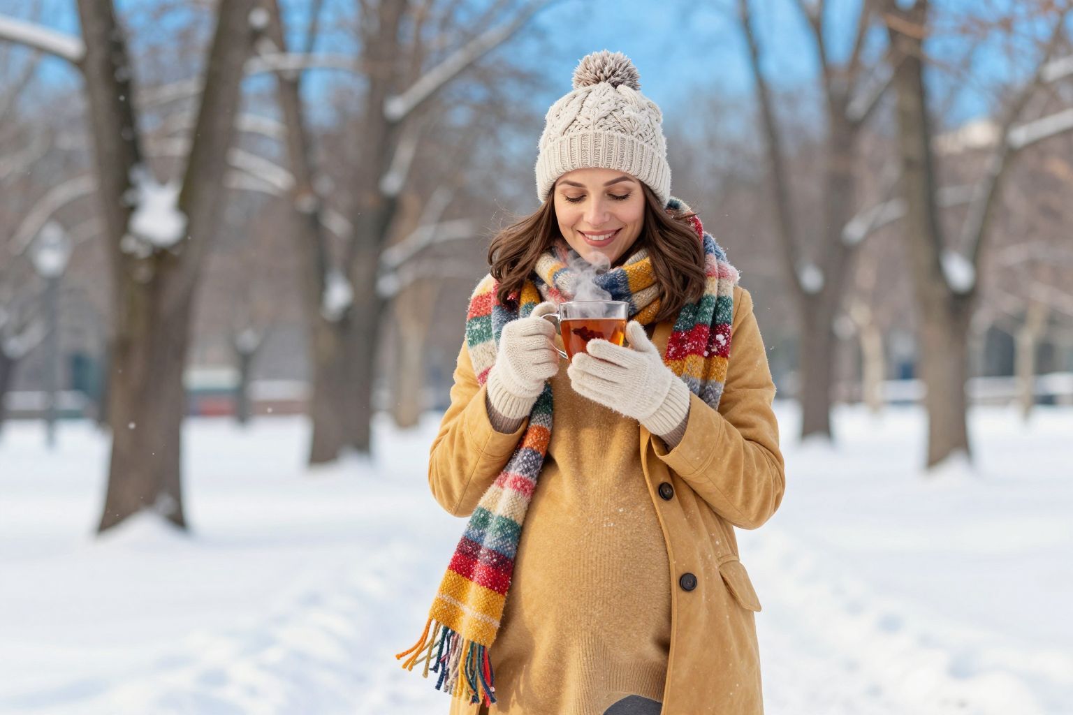 A téli vitaminok segítik a baba immunrendszerét.
