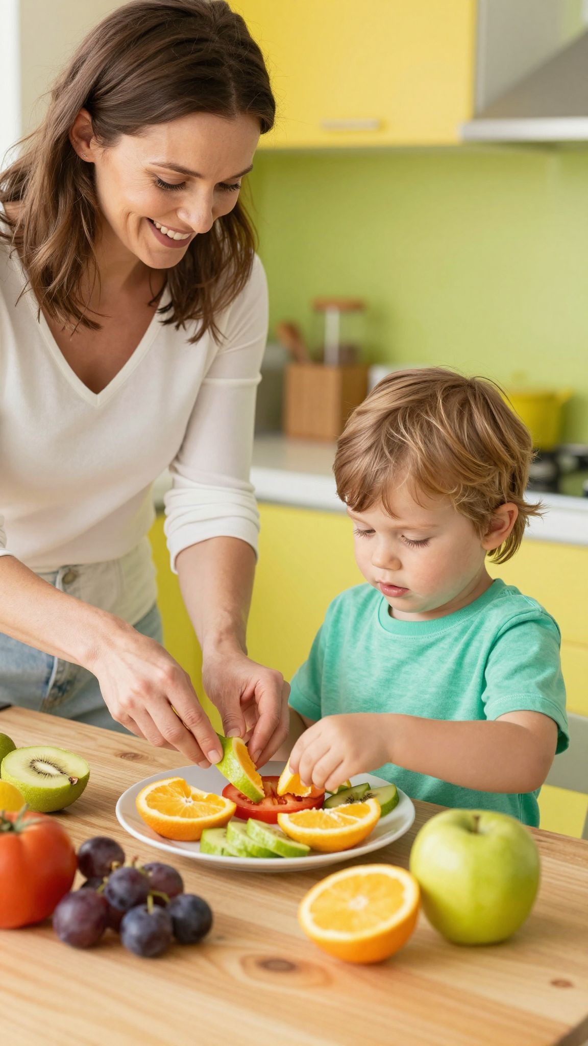 A változatos tálalás segíthet a válogatós gyermekeknél.
