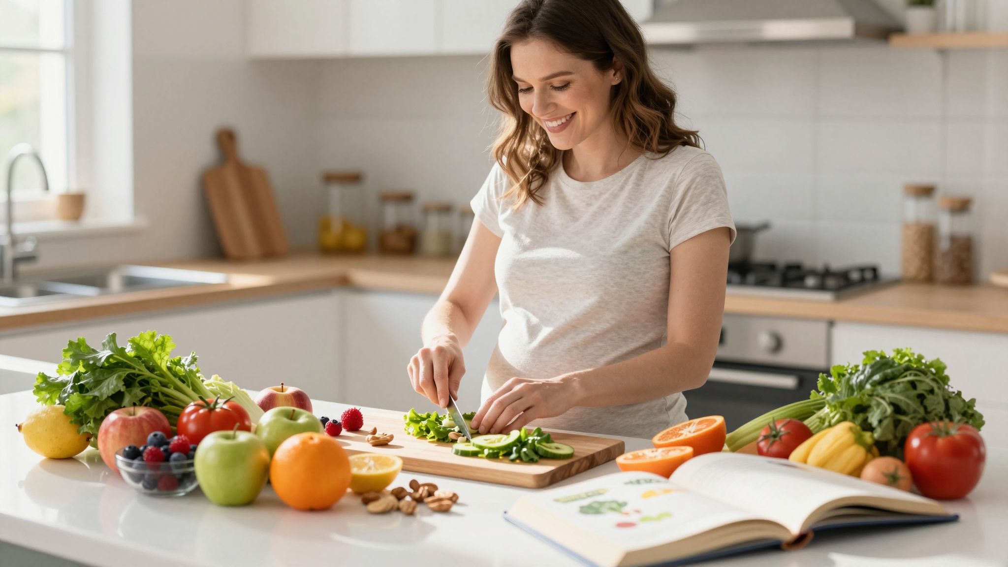 A megfelelő táplálkozás csökkenti a szülési komplikációkat.