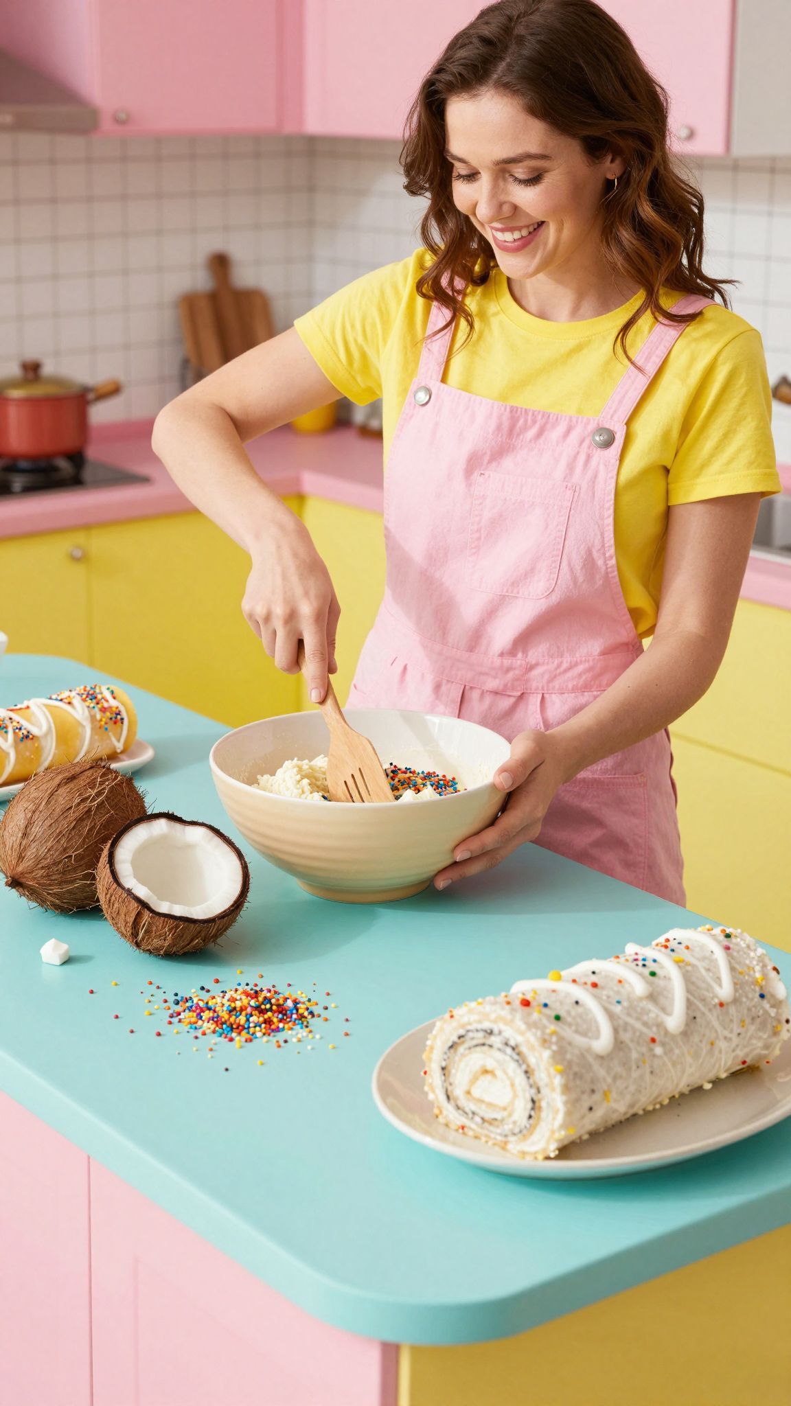 A kókuszos tekercs gyorsan elkészíthető, és mindig finom!