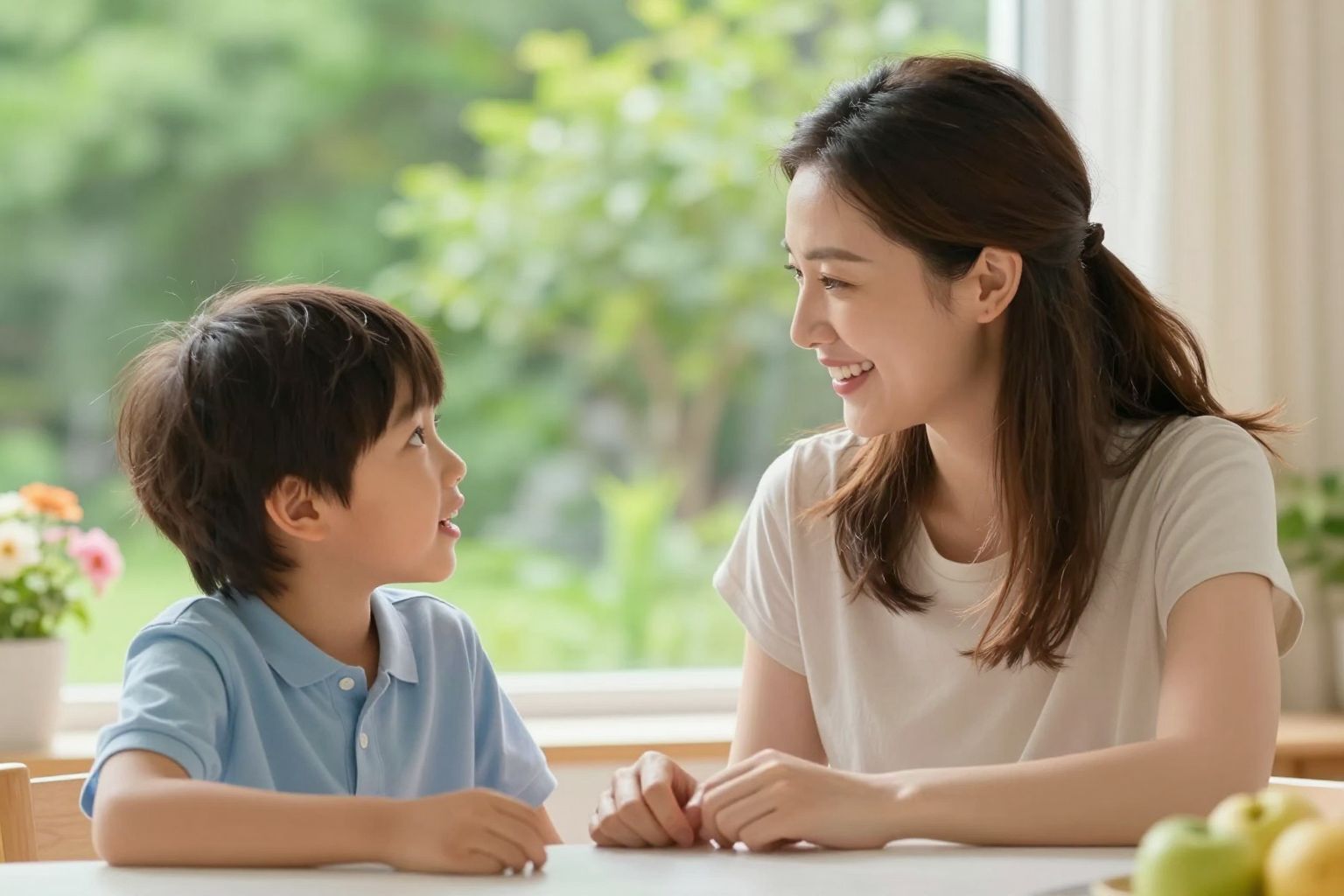 Az empátia kulcs a gyermekekkel való hatékony kommunikációhoz.